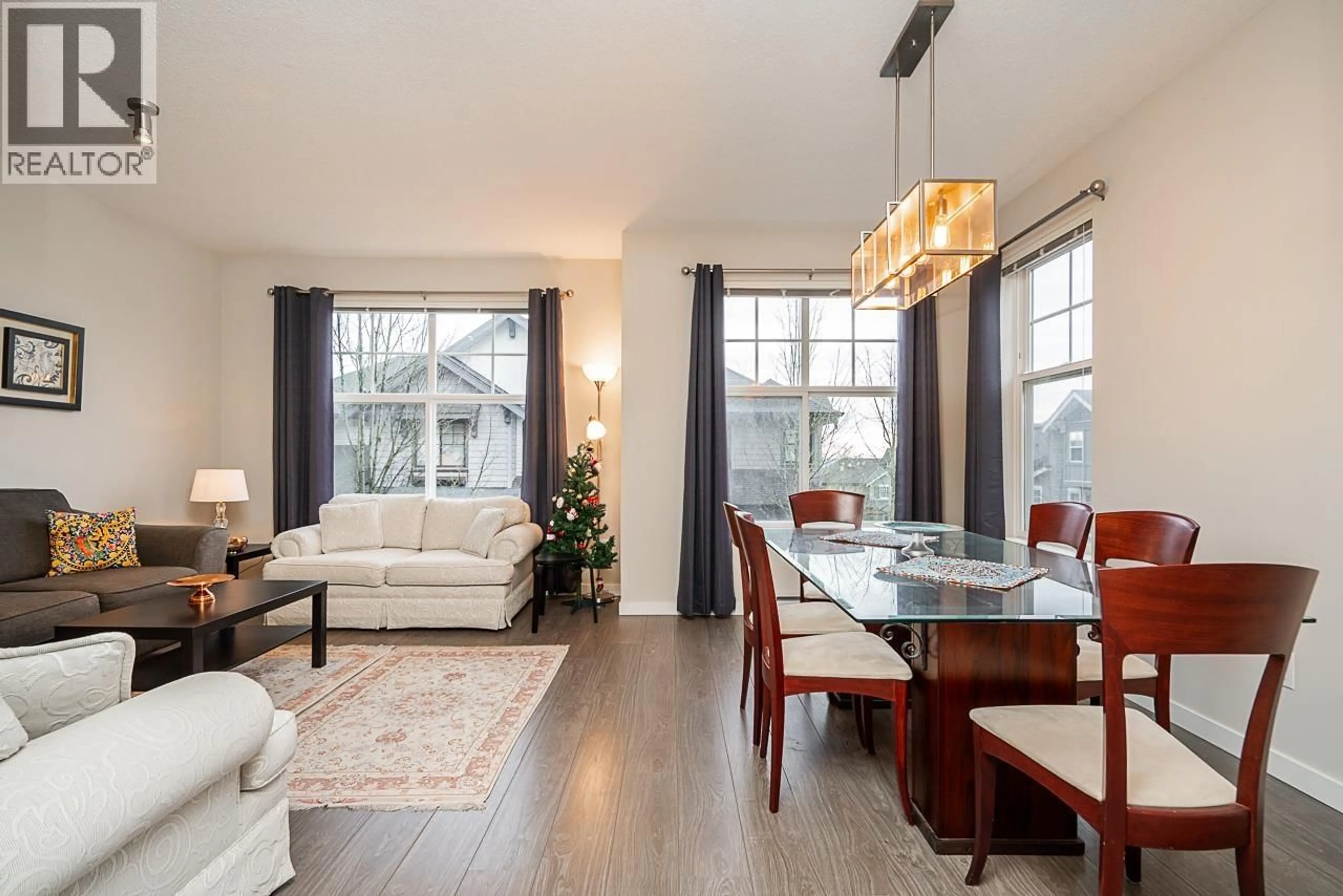 Dining room, wood/laminate floor for 37 - 3461 PRINCETON AVENUE, Coquitlam British Columbia V3E0M2