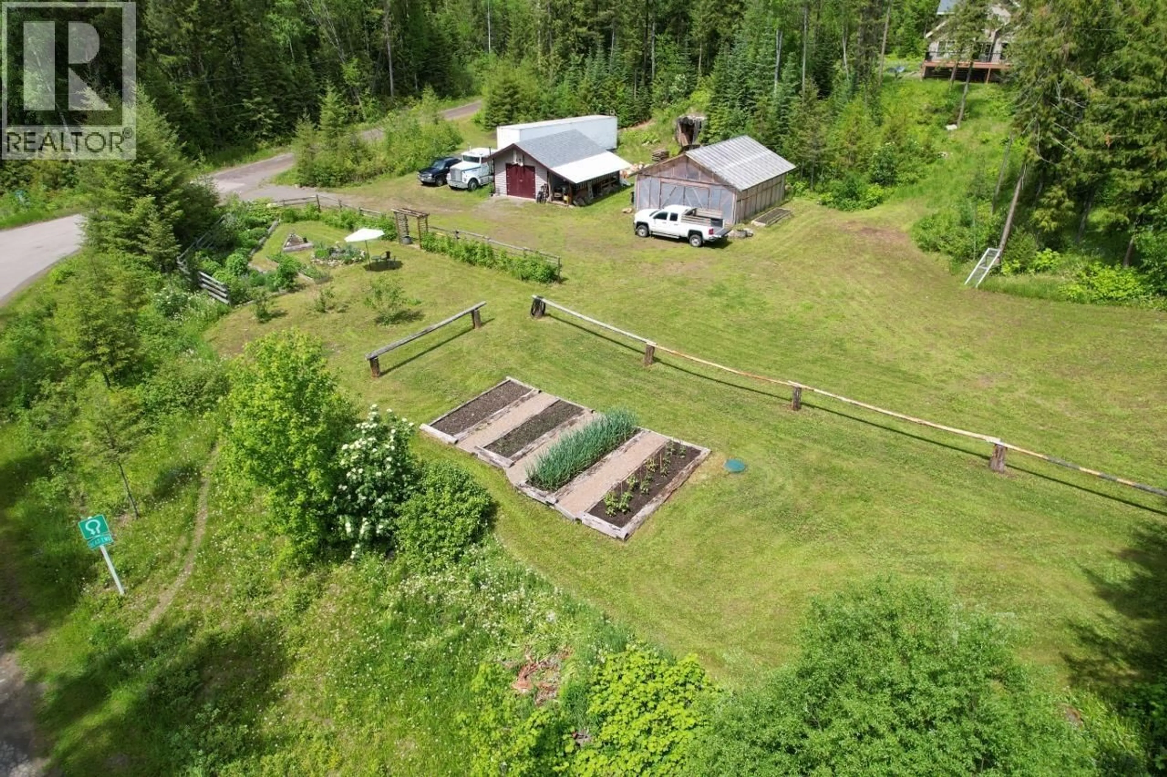 A pic from outside/outdoor area/front of a property/back of a property/a pic from drone, unknown for 4820 QUESNEL FORKS ROAD, Likely British Columbia V0L1N0