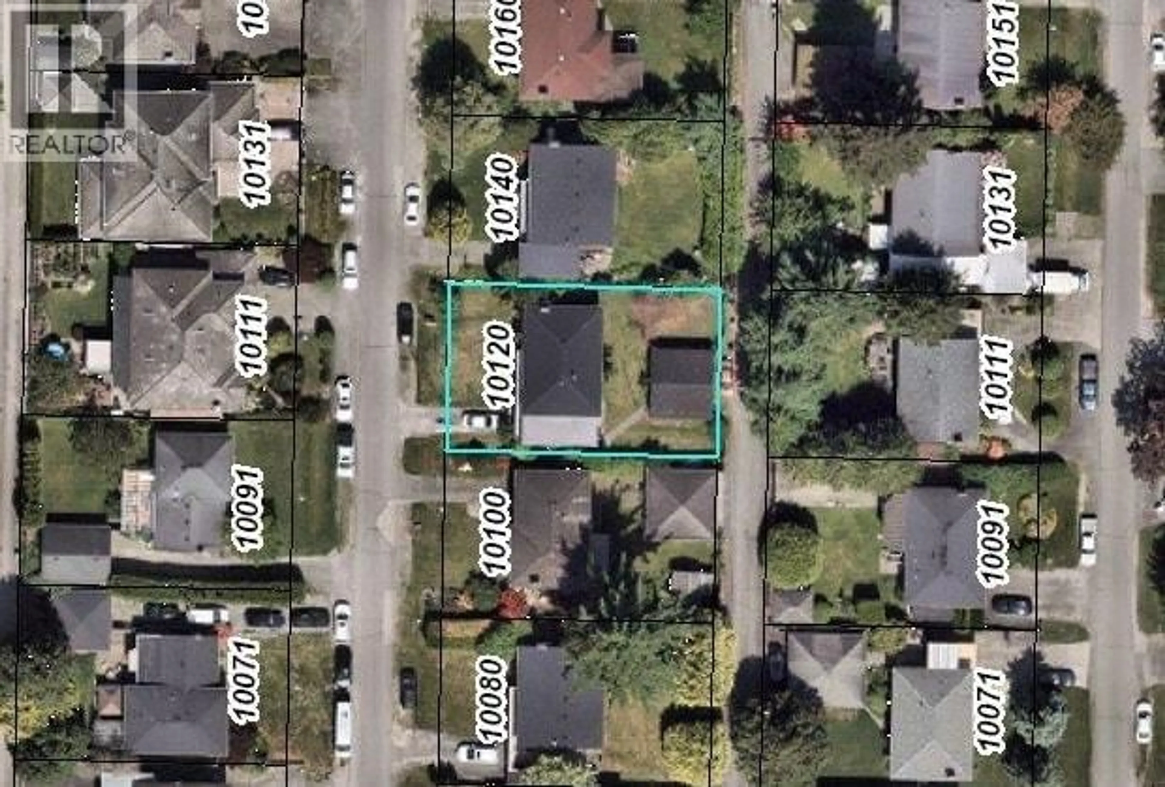 A pic from outside/outdoor area/front of a property/back of a property/a pic from drone, street for 10120 AINTREE CRESCENT, Richmond British Columbia V7A3T8