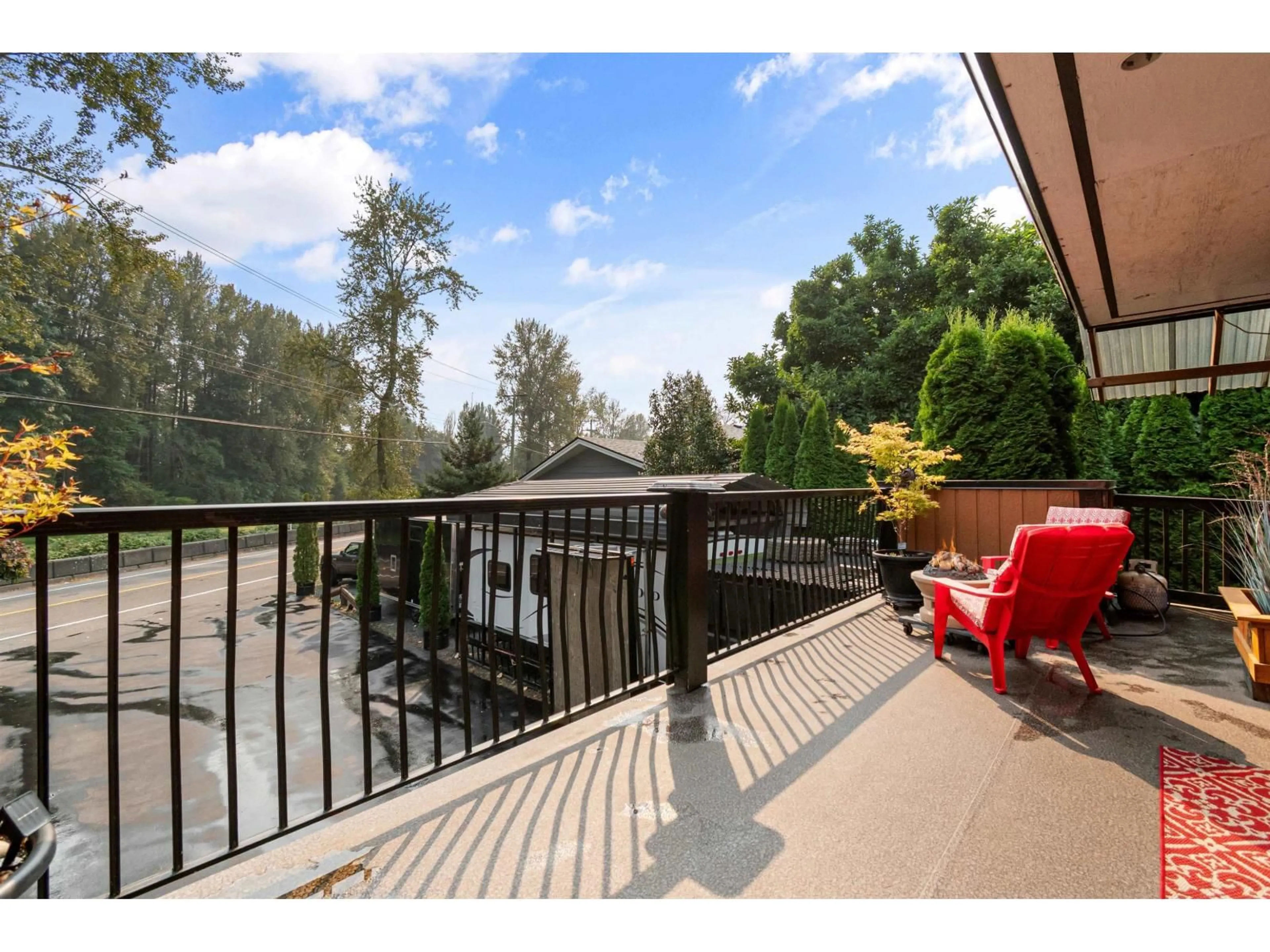Patio, water/lake/river/ocean view for 46633 HOPE RIVER ROAD, Chilliwack British Columbia V2P7L5