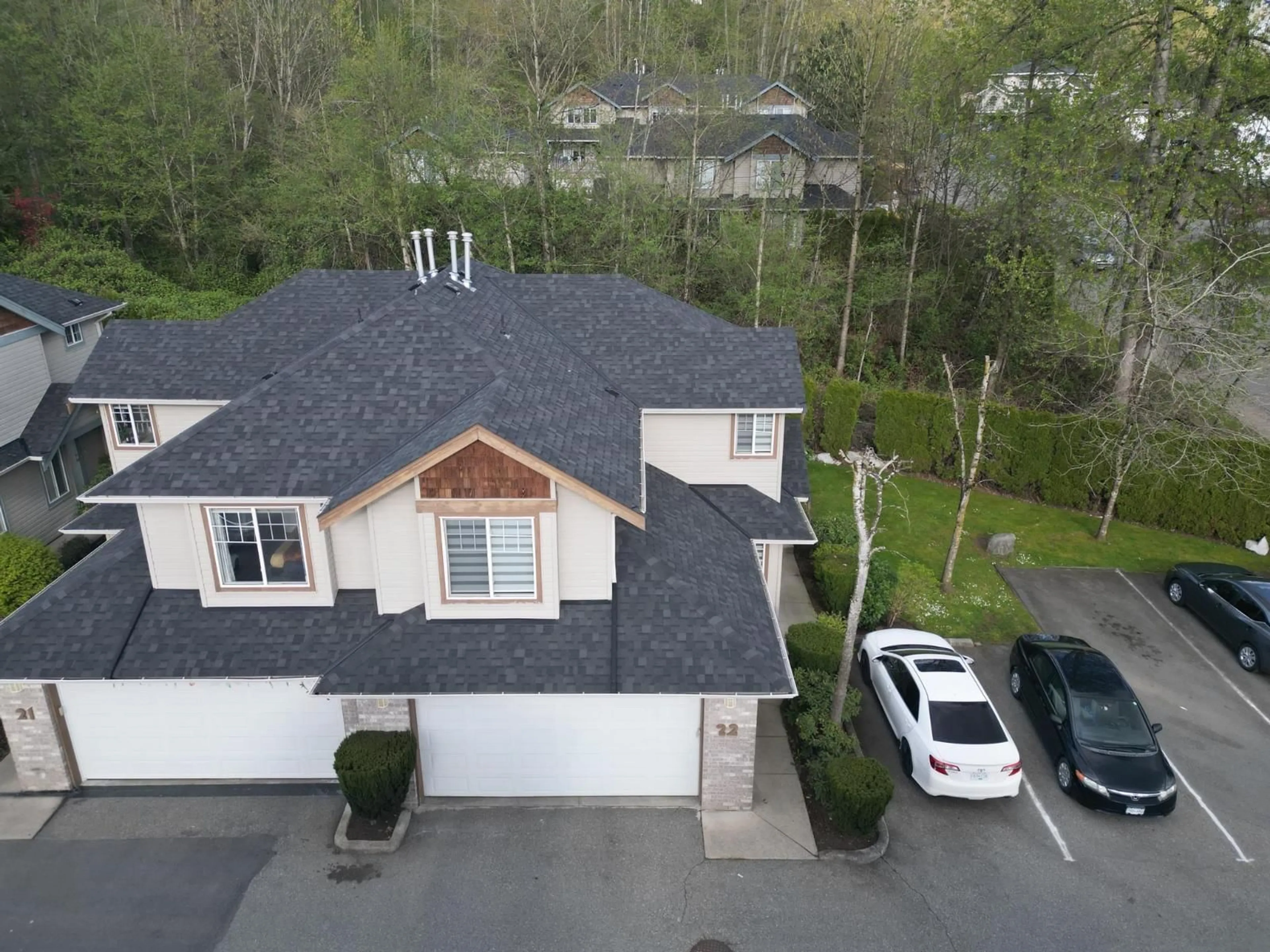 A pic from outside/outdoor area/front of a property/back of a property/a pic from drone, unknown for 22 - 3270 BLUE JAY STREET, Abbotsford British Columbia V2T6T1