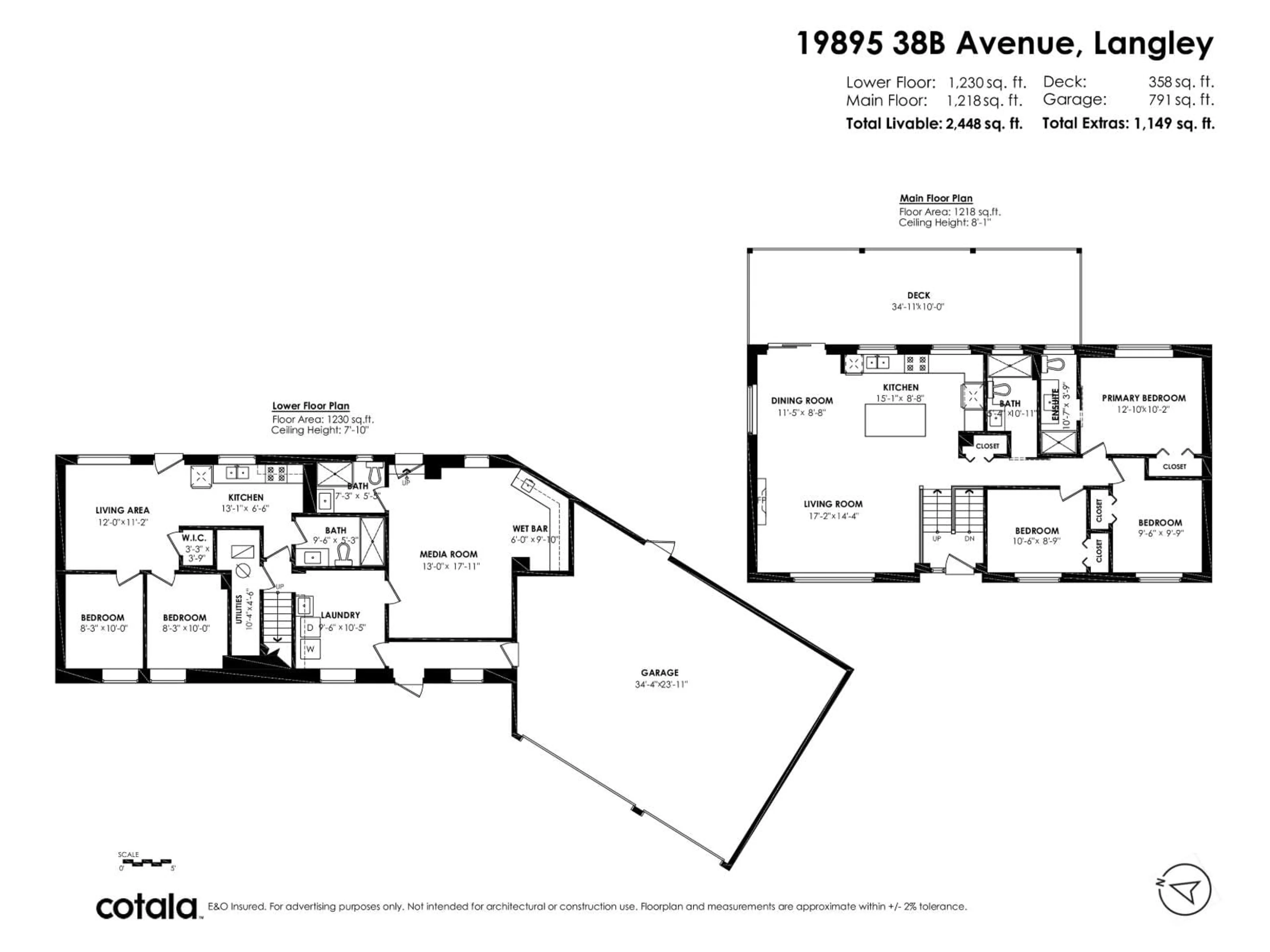 Floor plan for 19895 38B AVENUE, Langley British Columbia V3A6G3