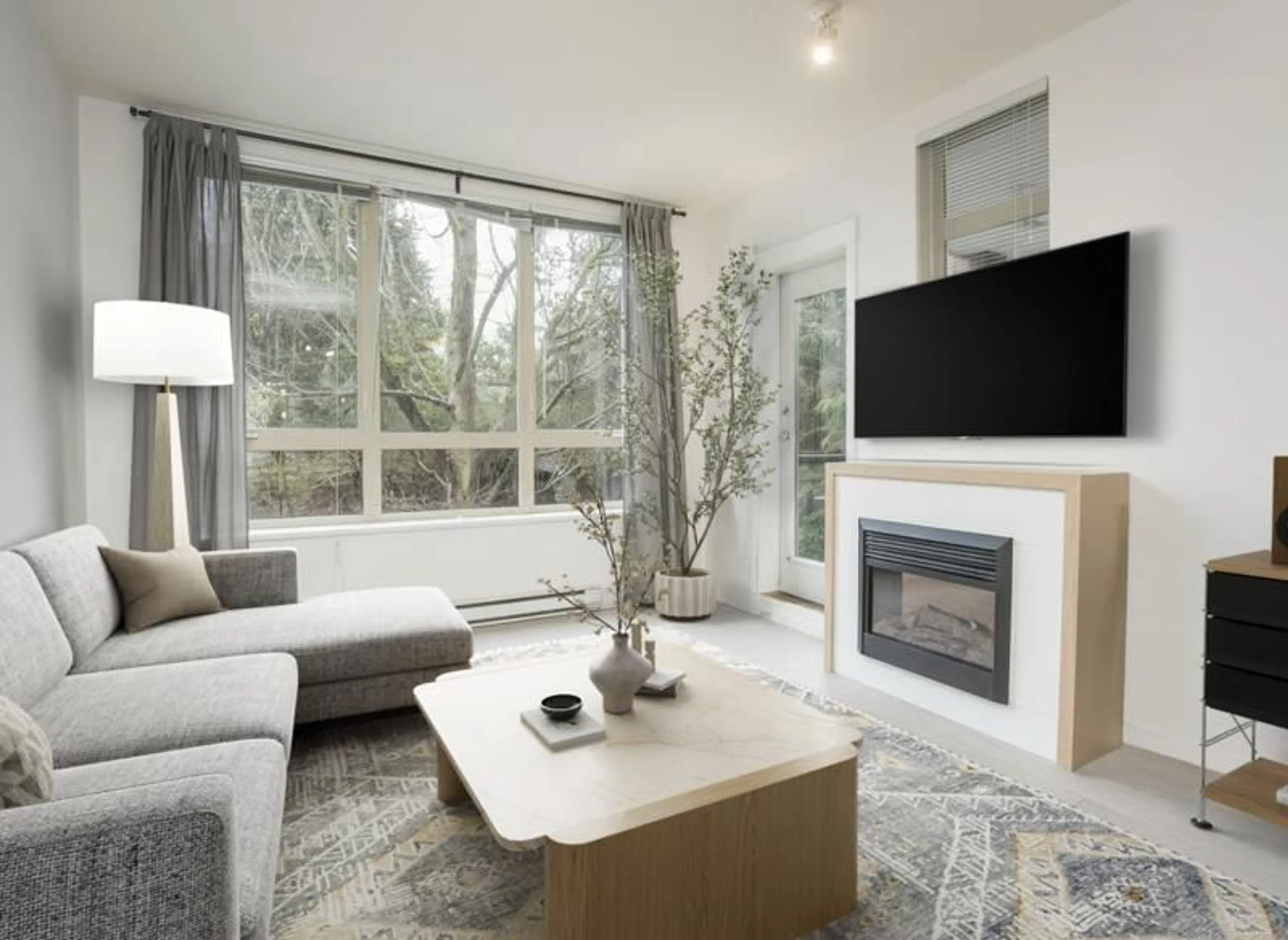 Living room with furniture, unknown for 223 - 15988 26 AVENUE, Surrey British Columbia V3Z5K3