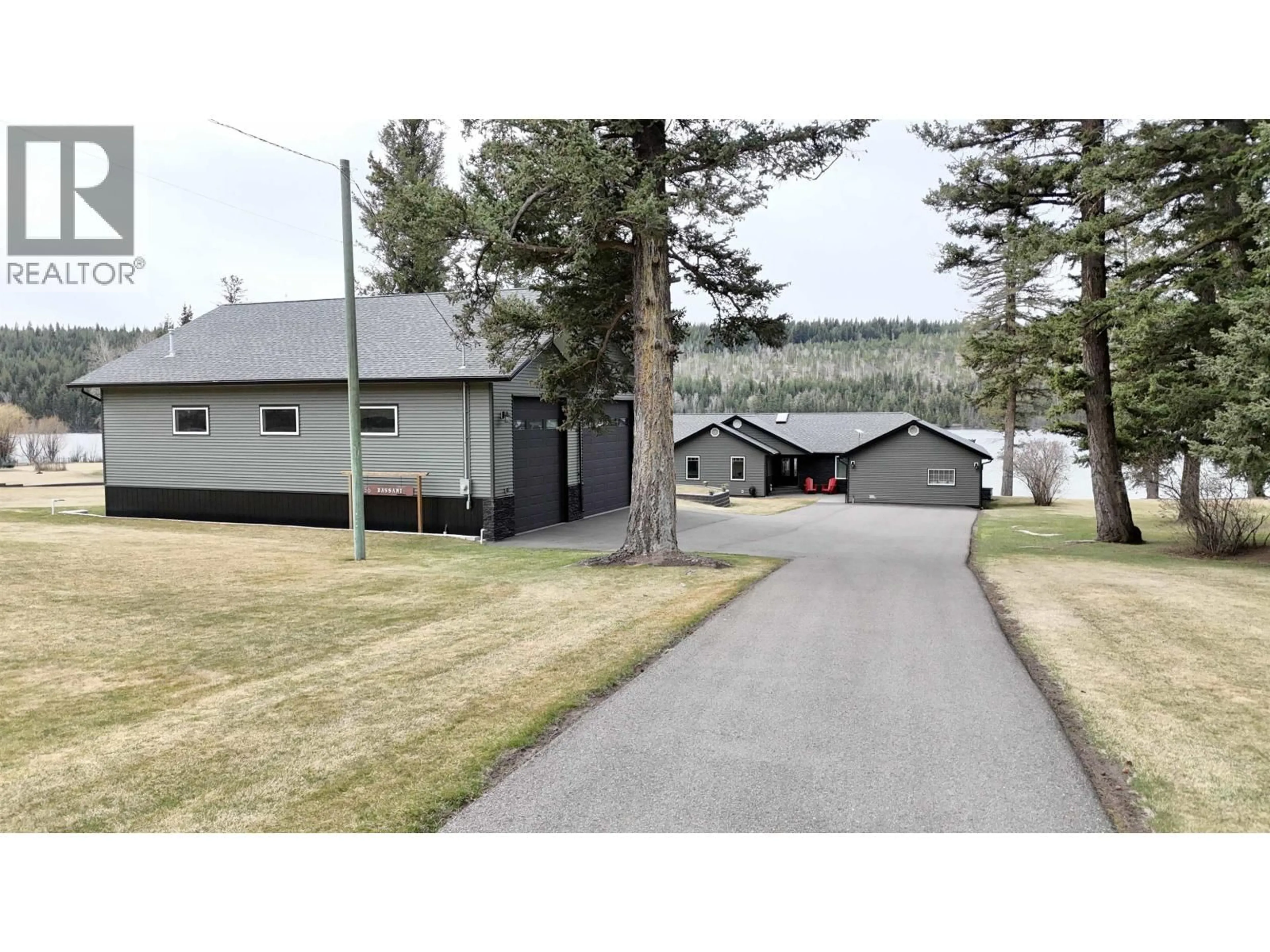 A pic from outside/outdoor area/front of a property/back of a property/a pic from drone, unknown for 3556 CABIN ROAD, Lac La Hache British Columbia V0K1T1