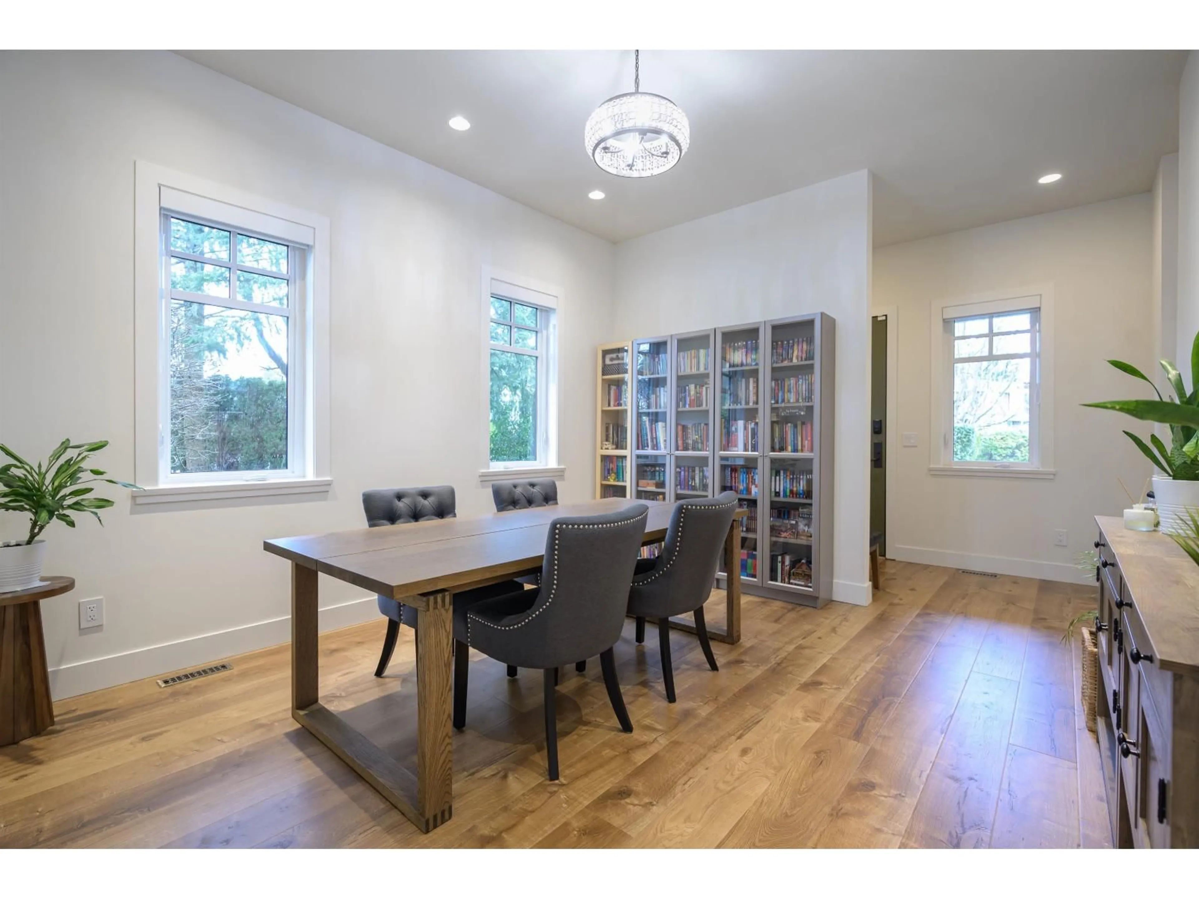 Dining room, wood/laminate floor for 30 - 3122 160 STREET, Surrey British Columbia V3Z8K5