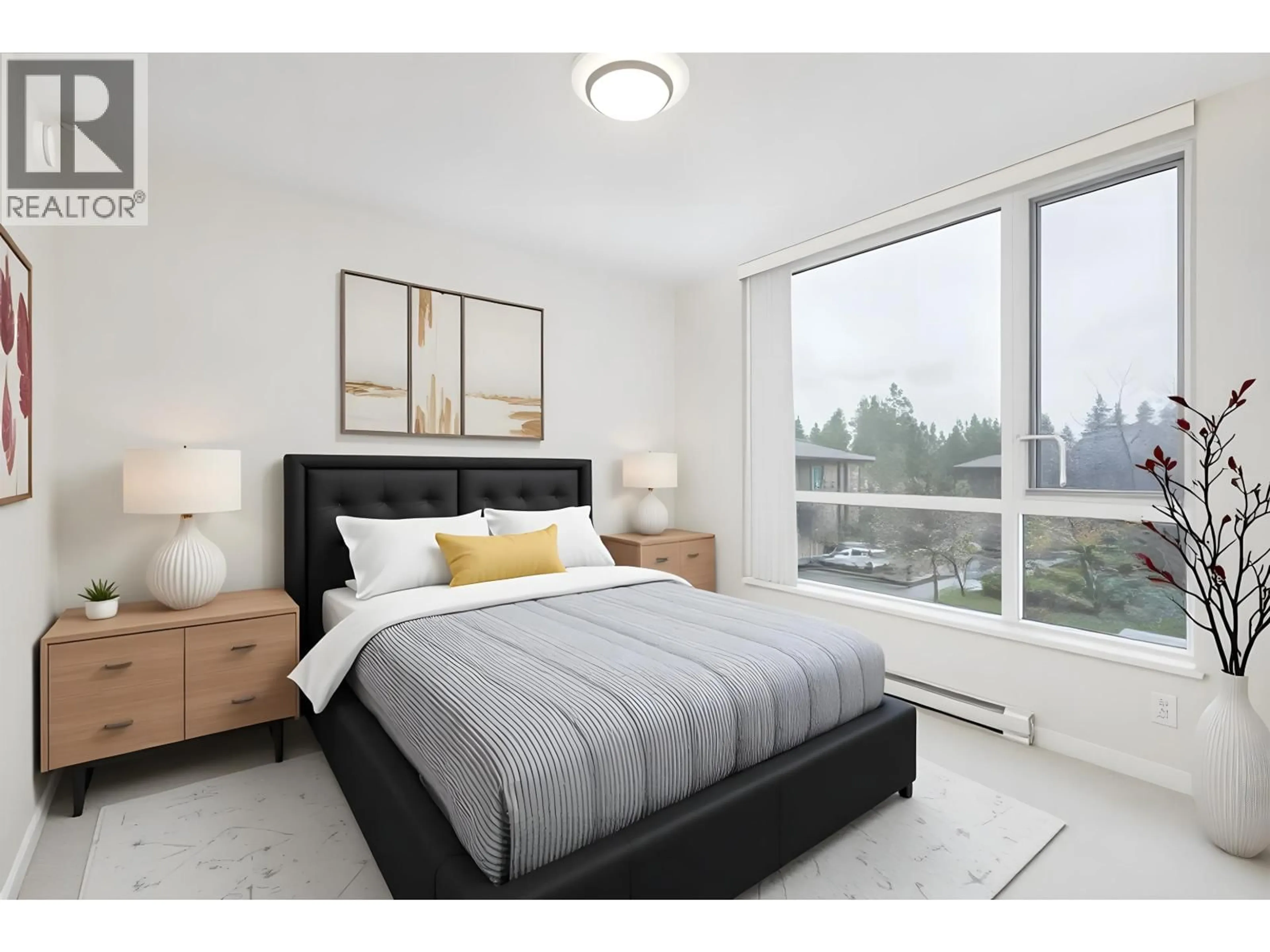 Bedroom with bed, unknown for 304 - 3096 WINDSOR GATE, Coquitlam British Columbia V3B0P4