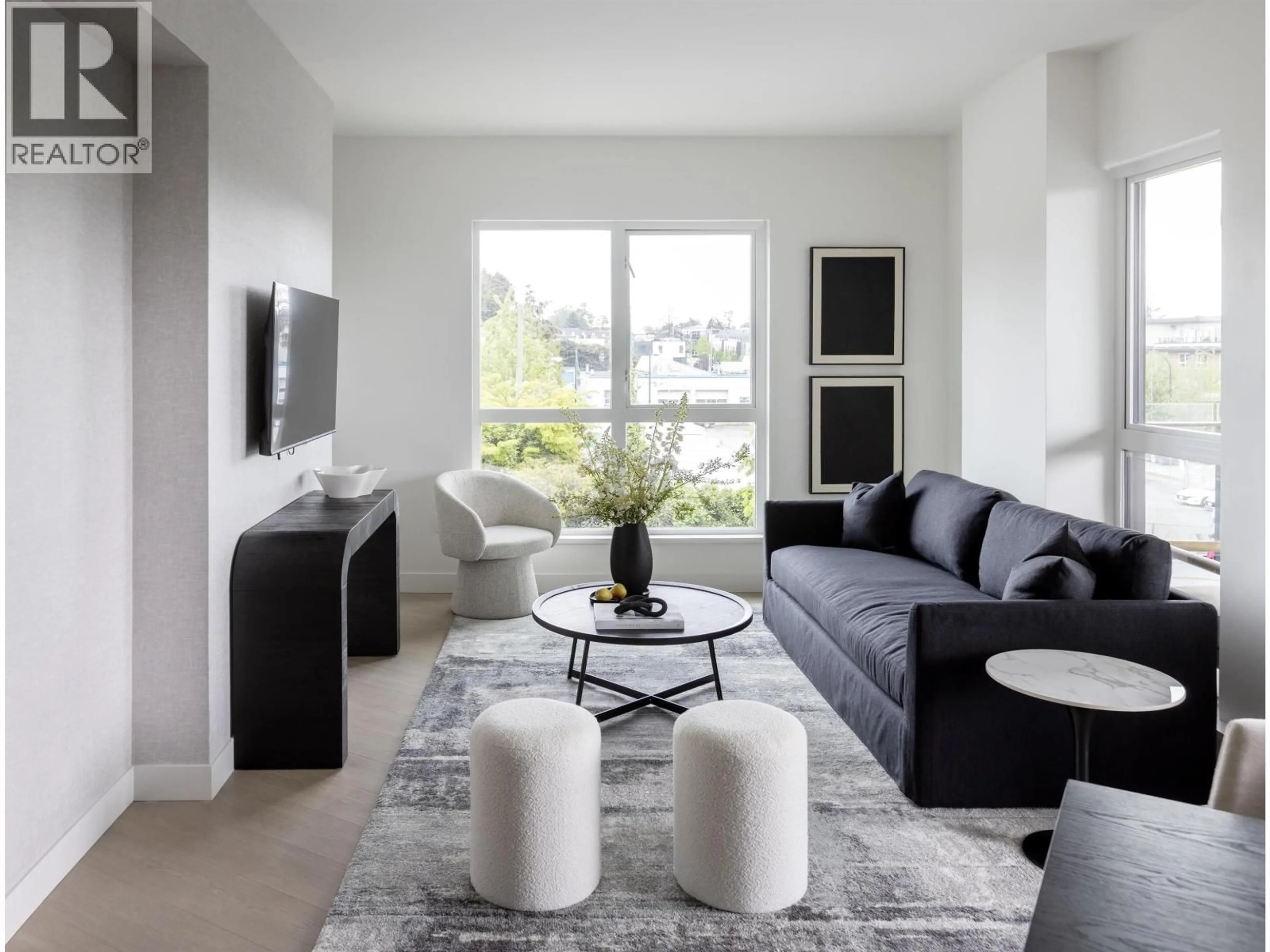 Living room with furniture, unknown for 111/211 - 422 3RD STREET, North Vancouver British Columbia V7L1G2