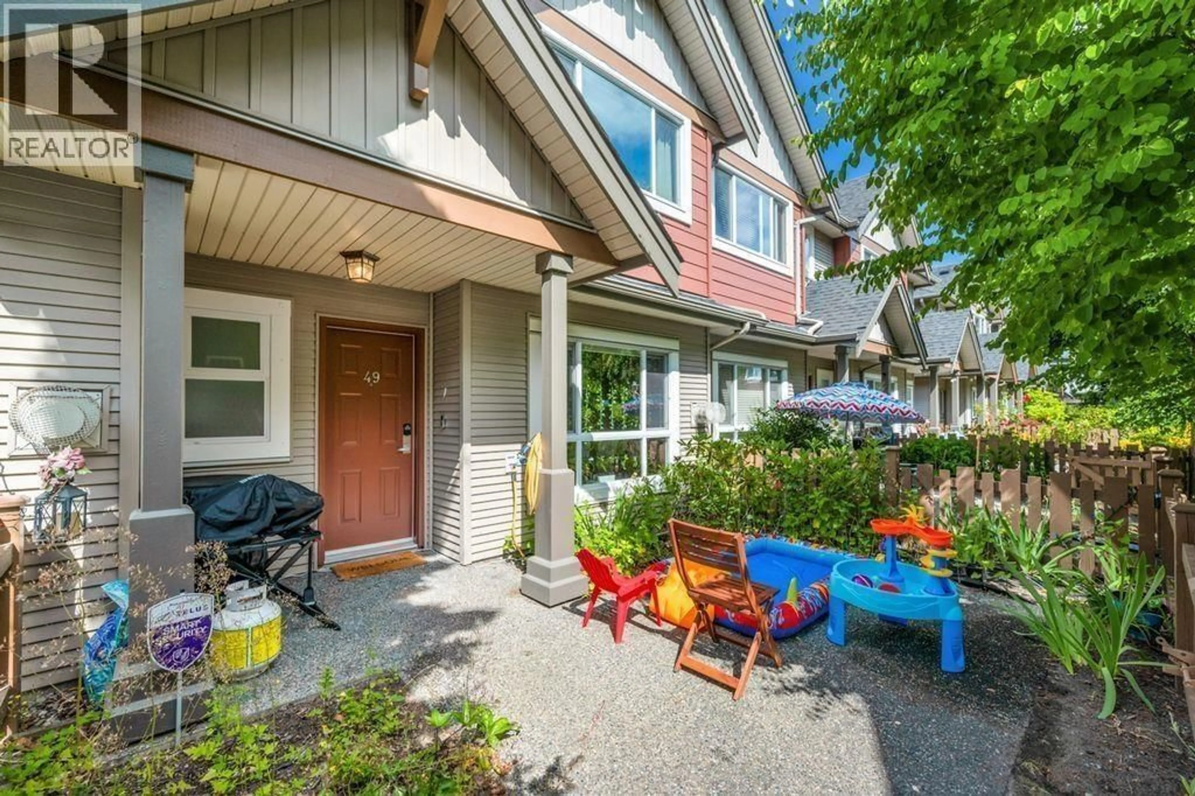 Patio, street for 49 - 7733 HEATHER STREET, Richmond British Columbia V6Y4J1