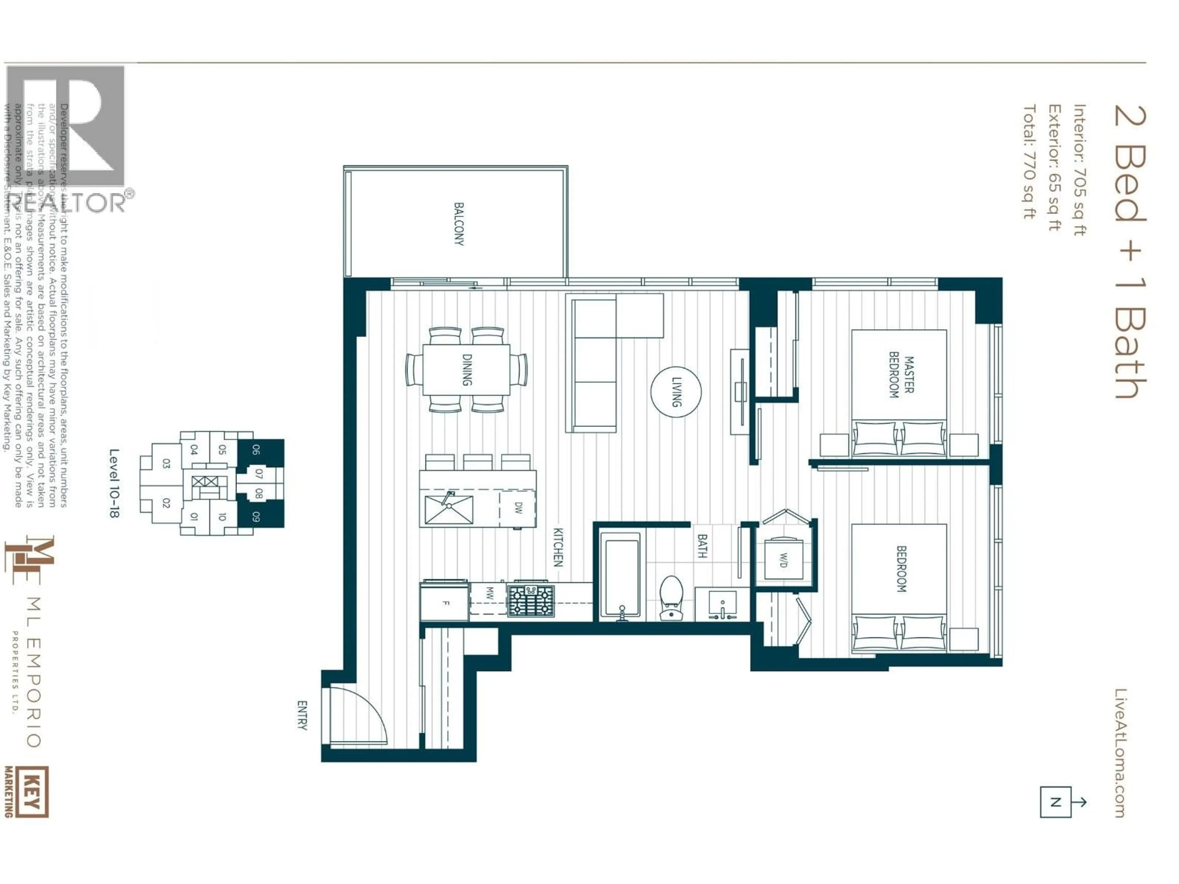 Floor plan for 1309 - 901 LOUGHEED HIGHWAY, Coquitlam British Columbia V3K3T3