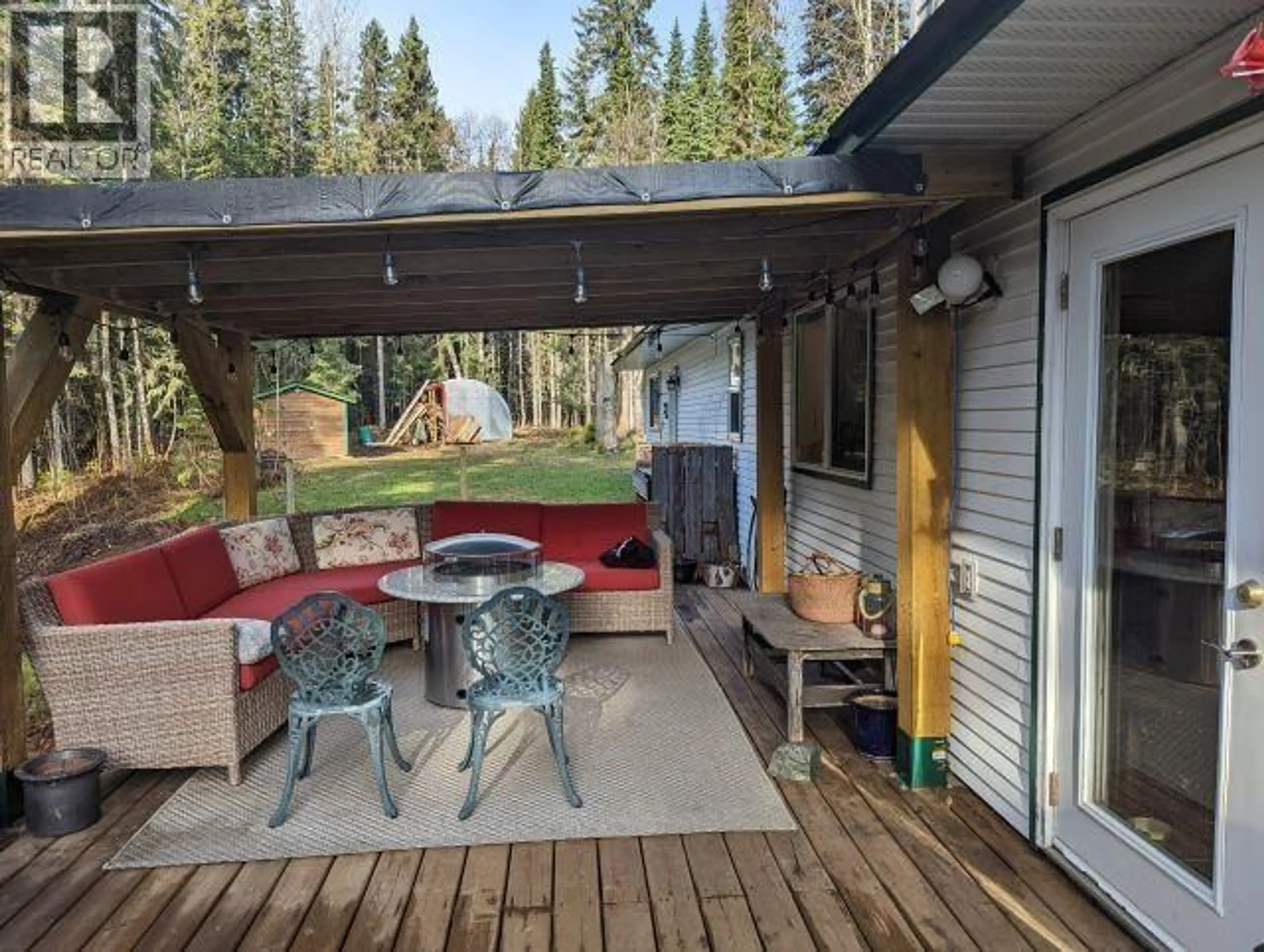 Patio, forest/trees view for 12900 HUBERT ROAD, Prince George British Columbia V2K5V3