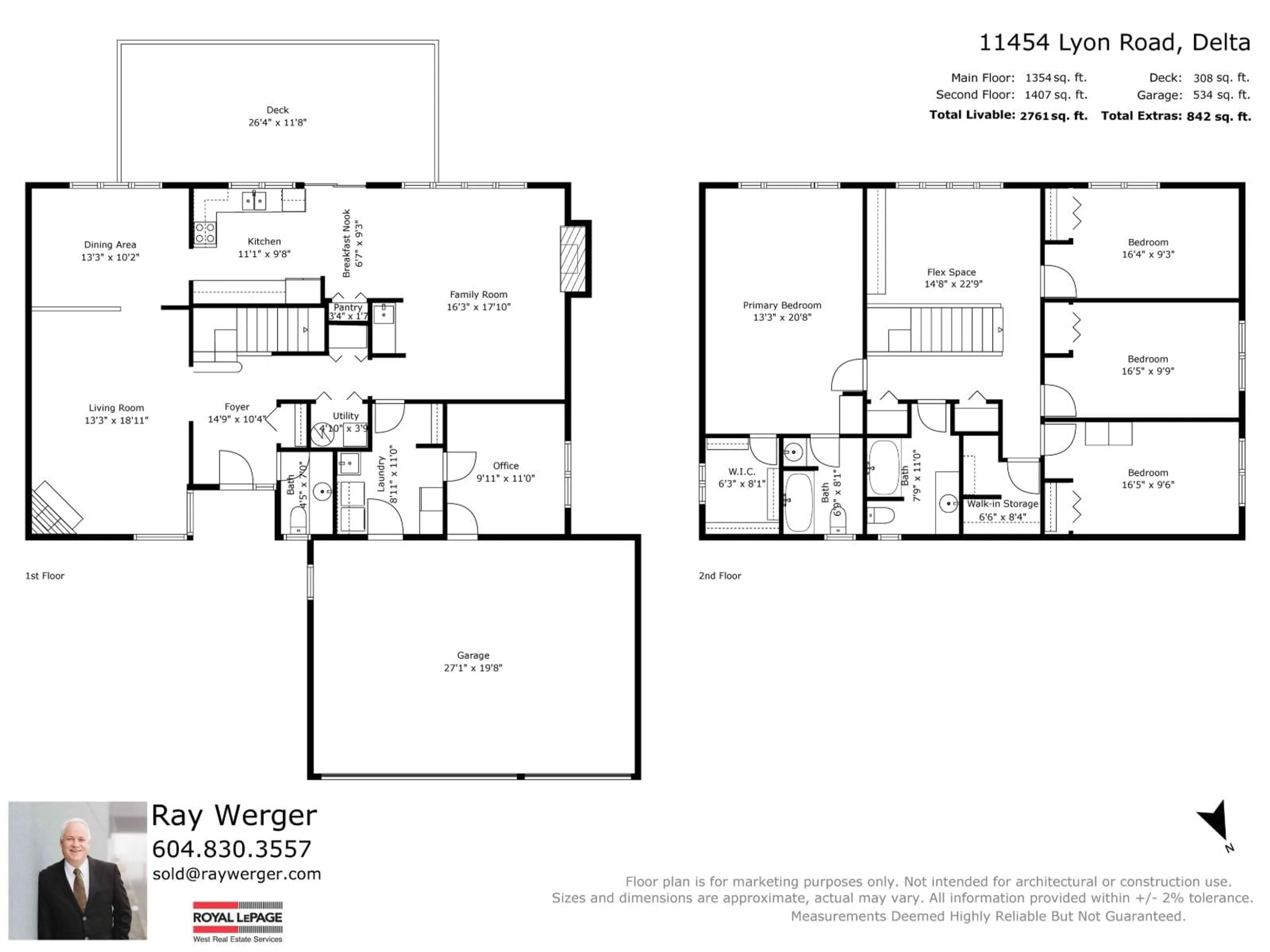 Floor plan for 11454 LYON ROAD, Delta British Columbia V4E2K2