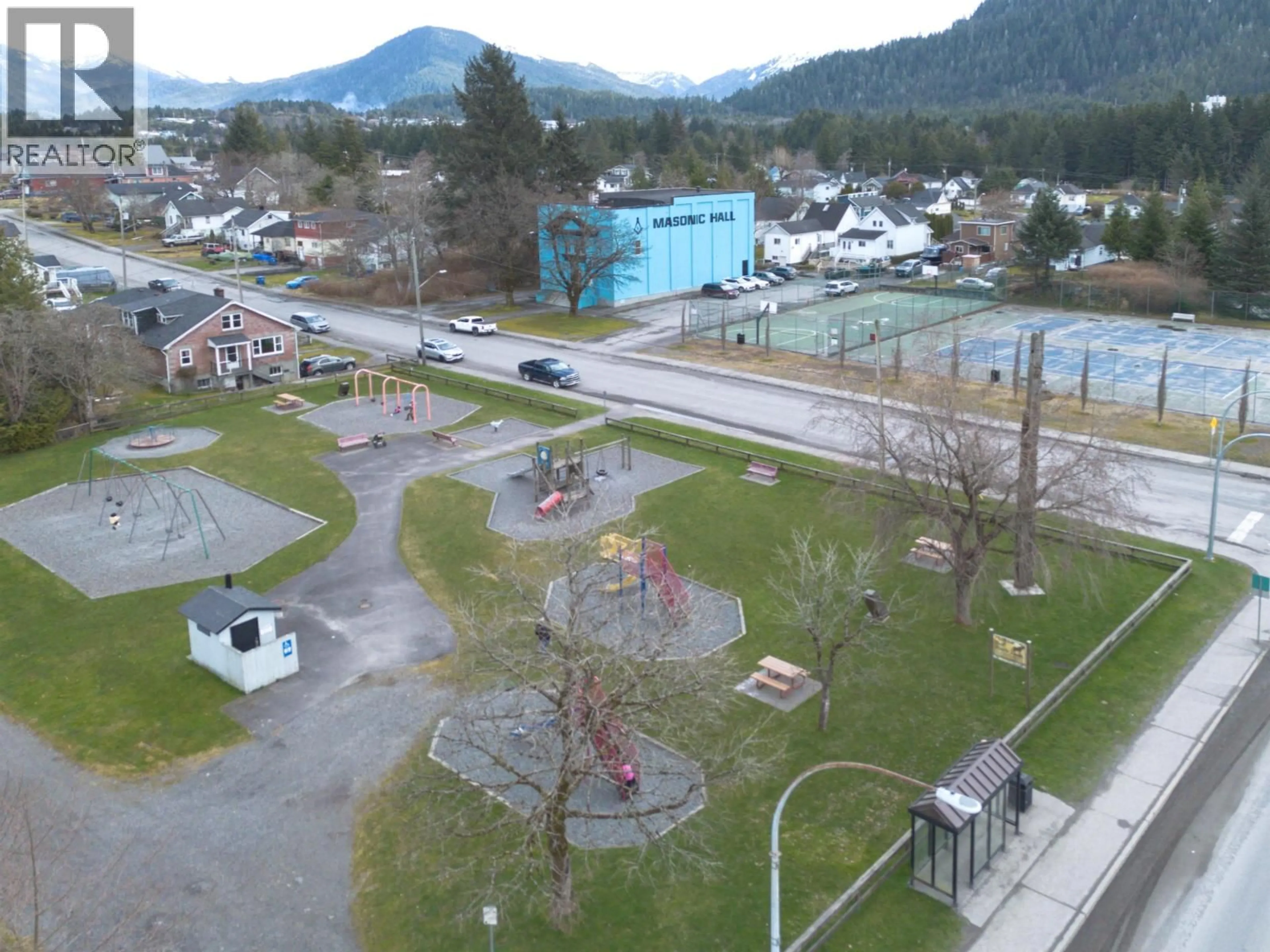 A pic from outside/outdoor area/front of a property/back of a property/a pic from drone, mountain view for 133 6TH AVENUE, Prince Rupert British Columbia V8J1V9