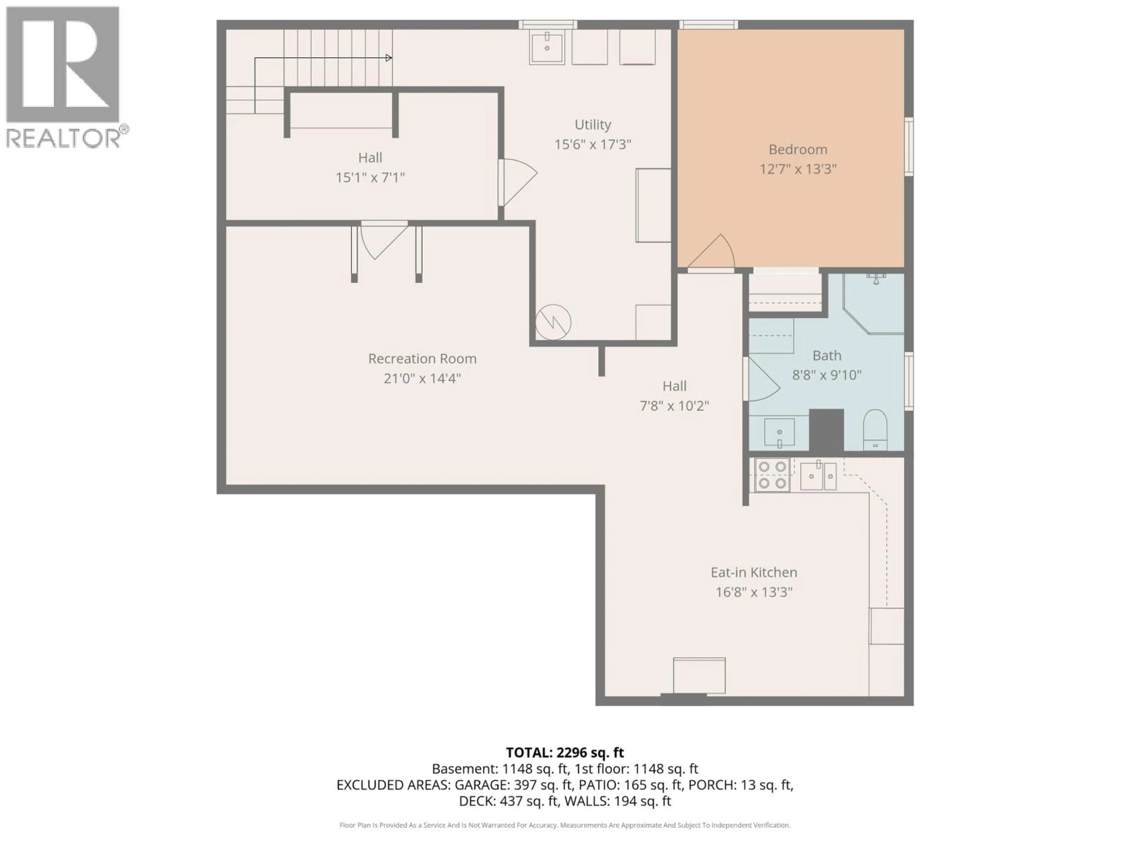 Floor plan for 5696 BROCK DRIVE, Prince George British Columbia V2N2E4