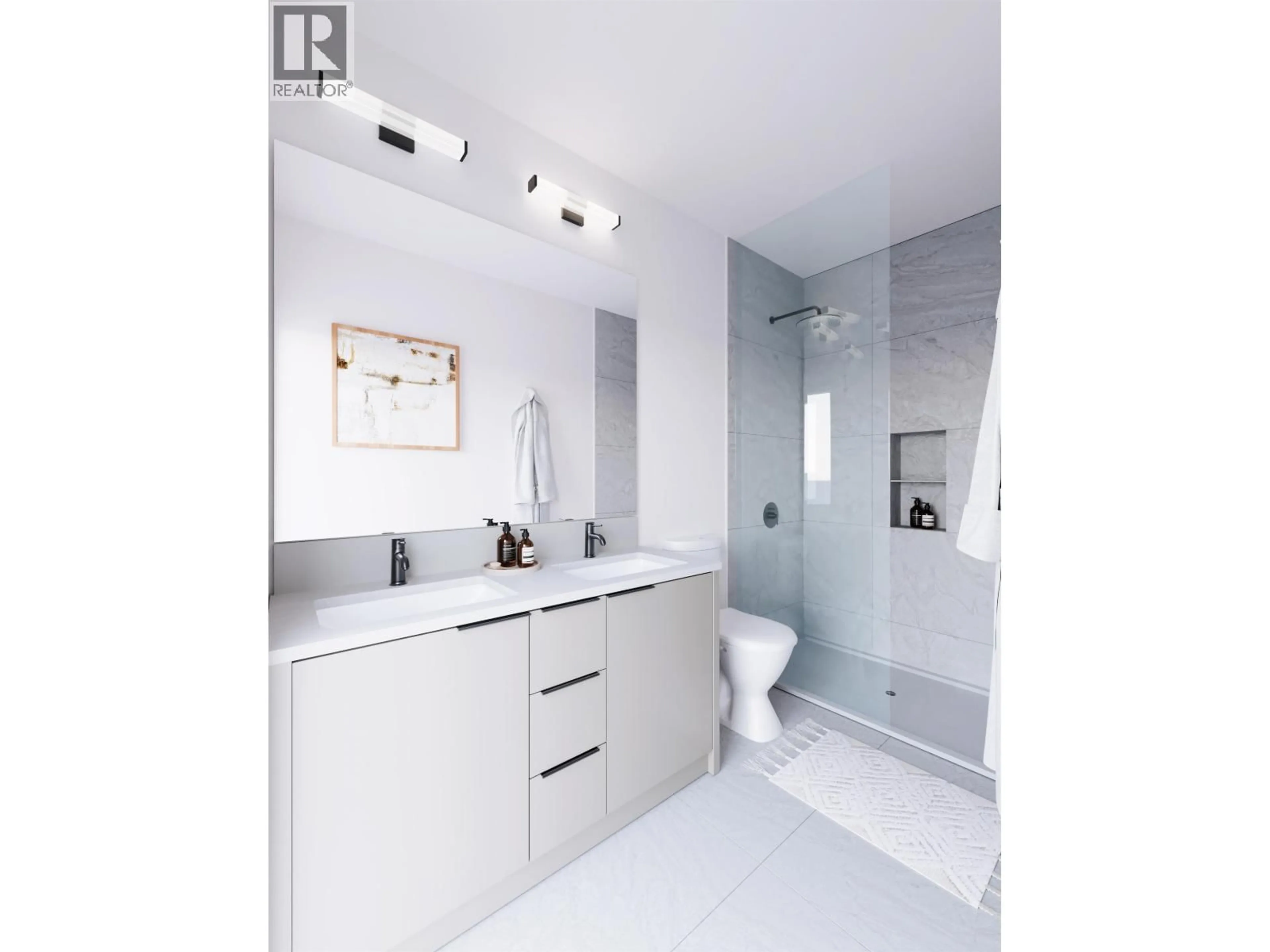Contemporary bathroom, ceramic/tile floor for 309 - 1055 RAVEN DRIVE, Squamish British Columbia V0V0V0