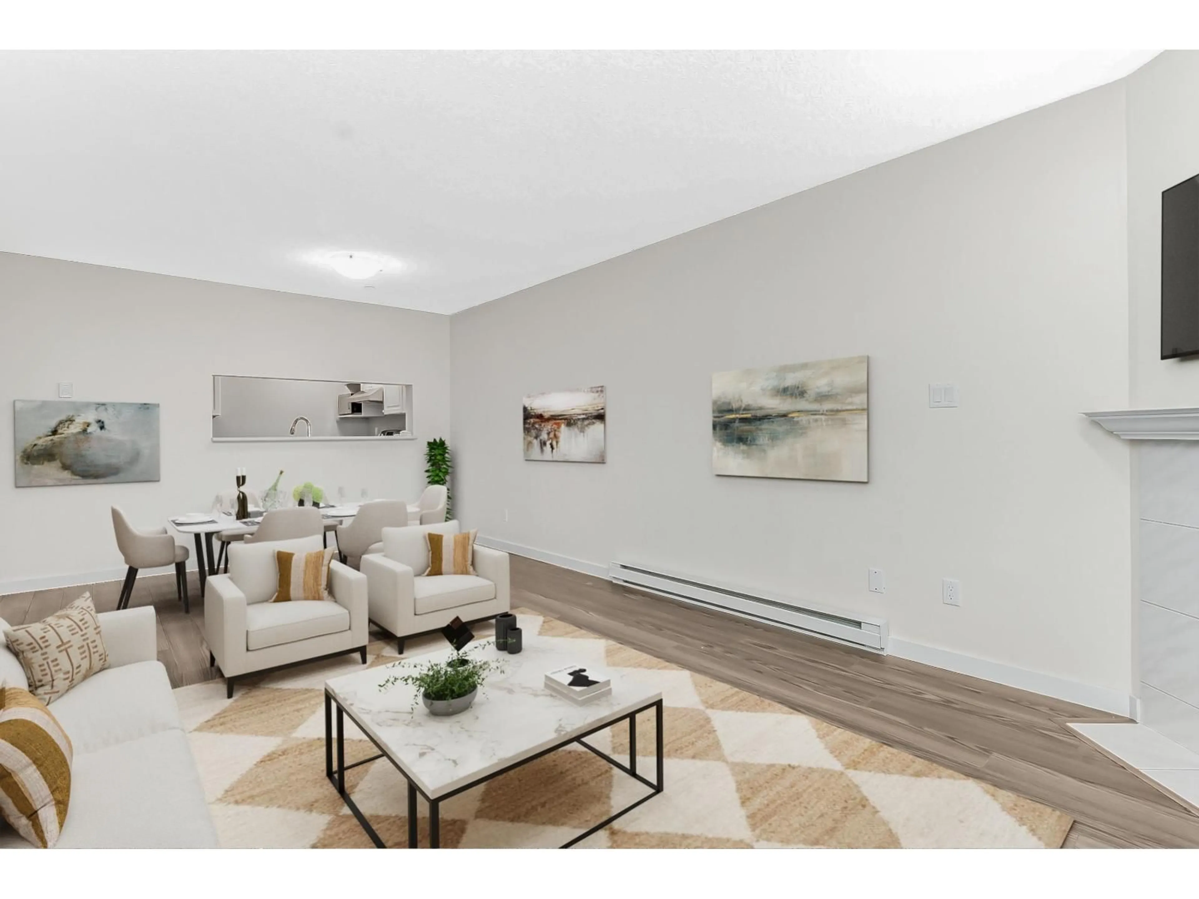 Living room with furniture, unknown for 307 - 16137 83 AVENUE, Surrey British Columbia V4N0N1