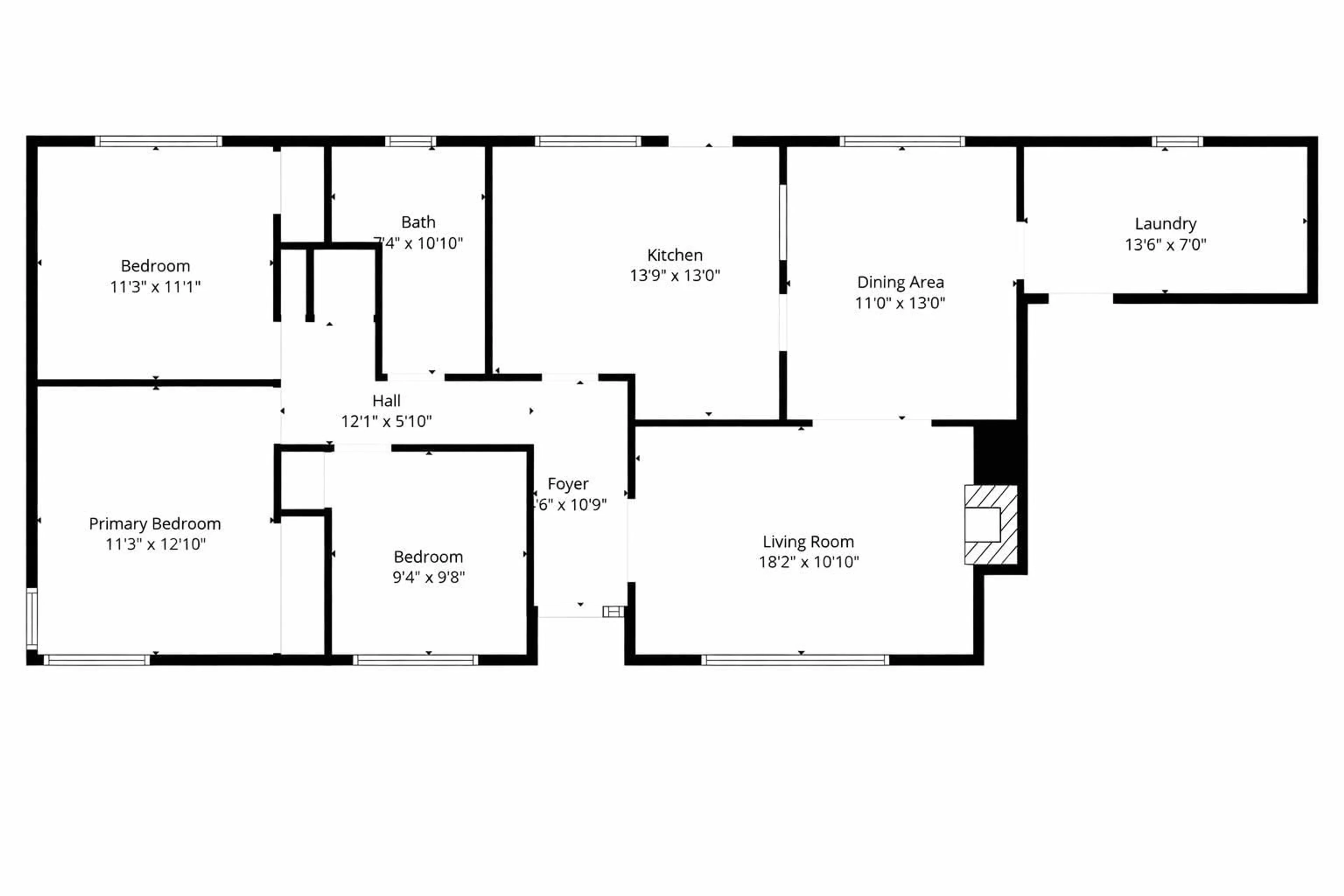 Floor plan for 19893 37A AVENUE, Langley British Columbia V3A2S8