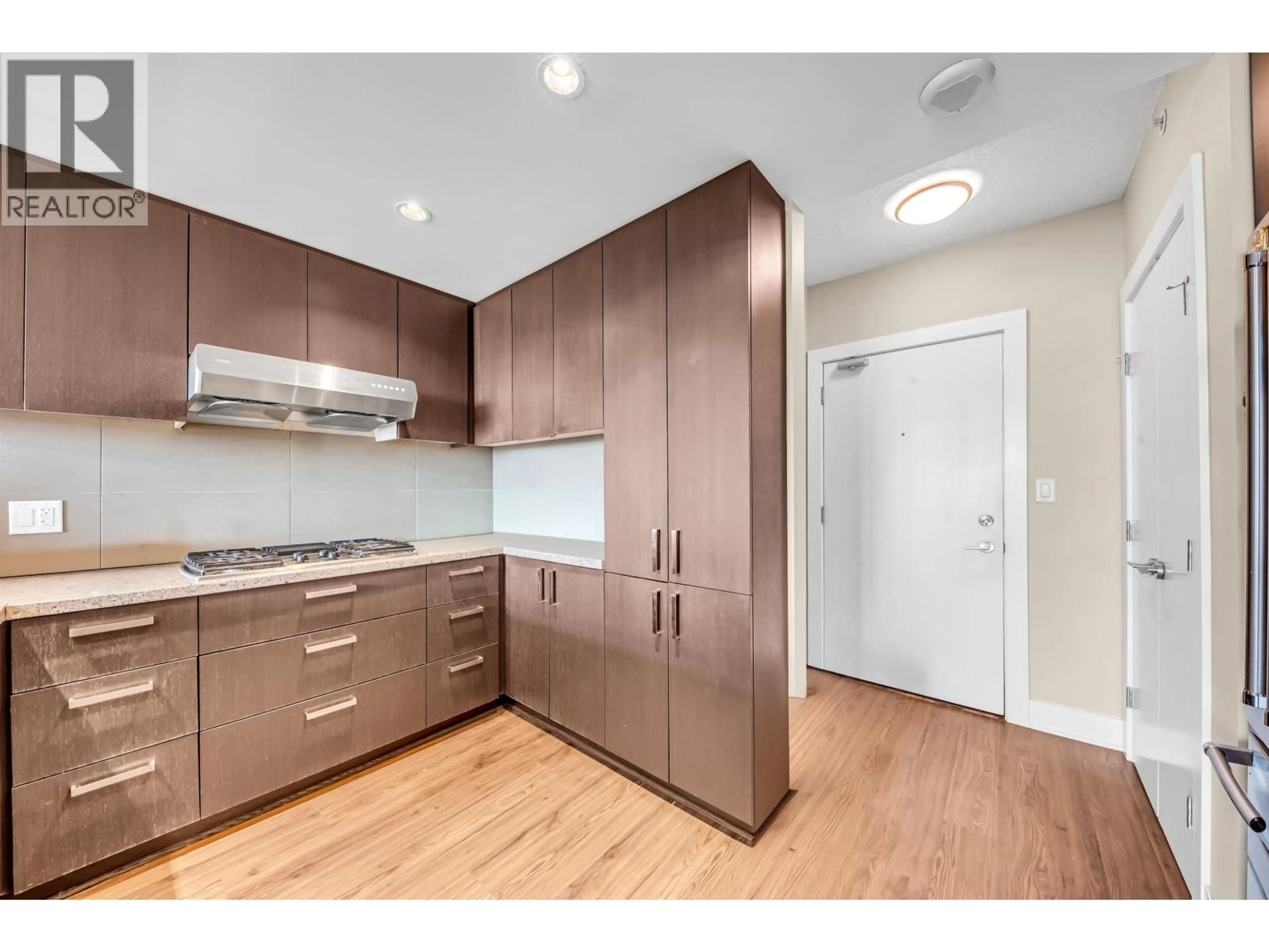 Standard kitchen, wood/laminate floor for 2809 - 1155 THE HIGH STREET, Coquitlam British Columbia V3B7W4