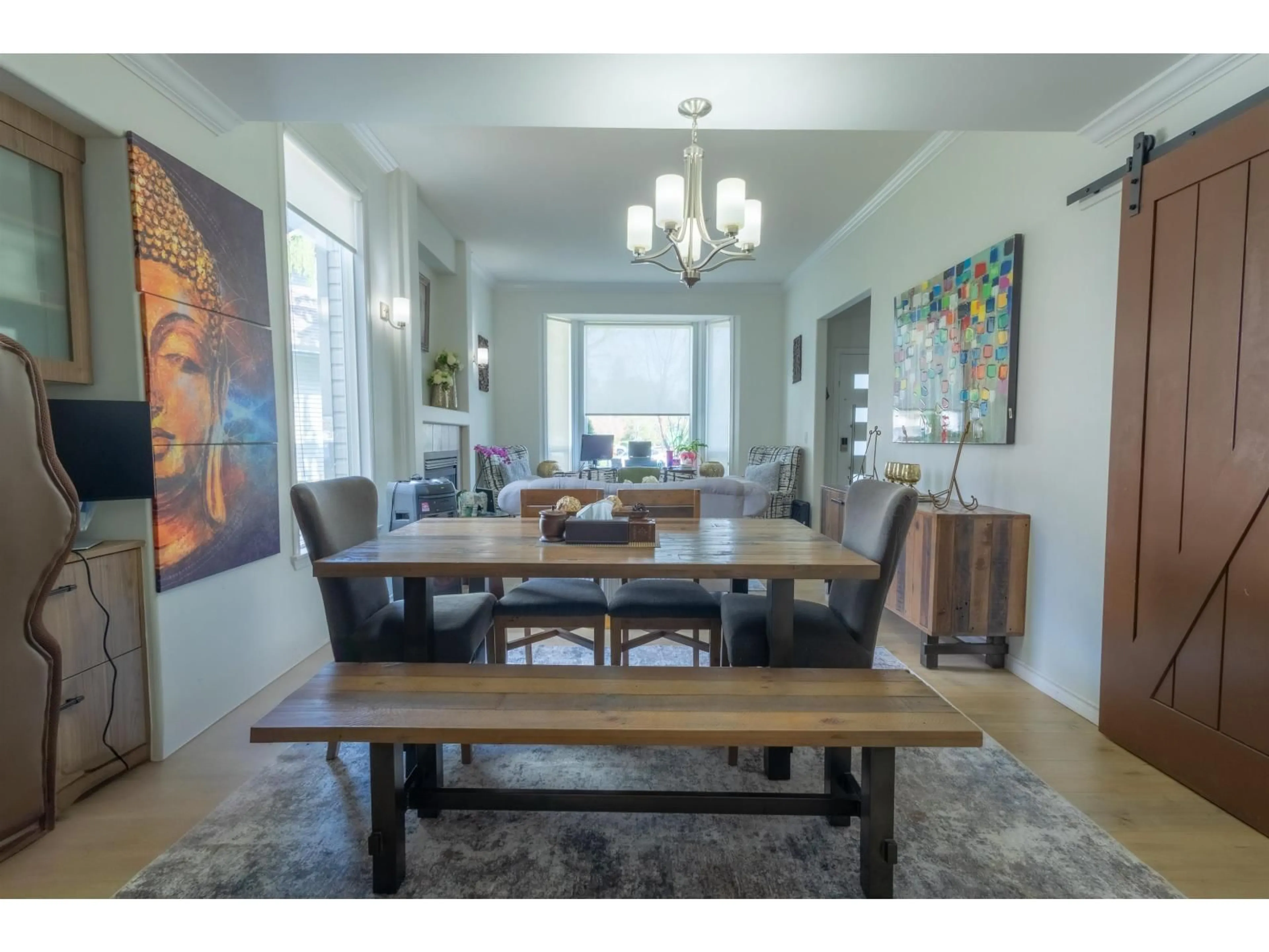 Dining room, wood/laminate floor for 6739 178B STREET, Surrey British Columbia V3S9E1