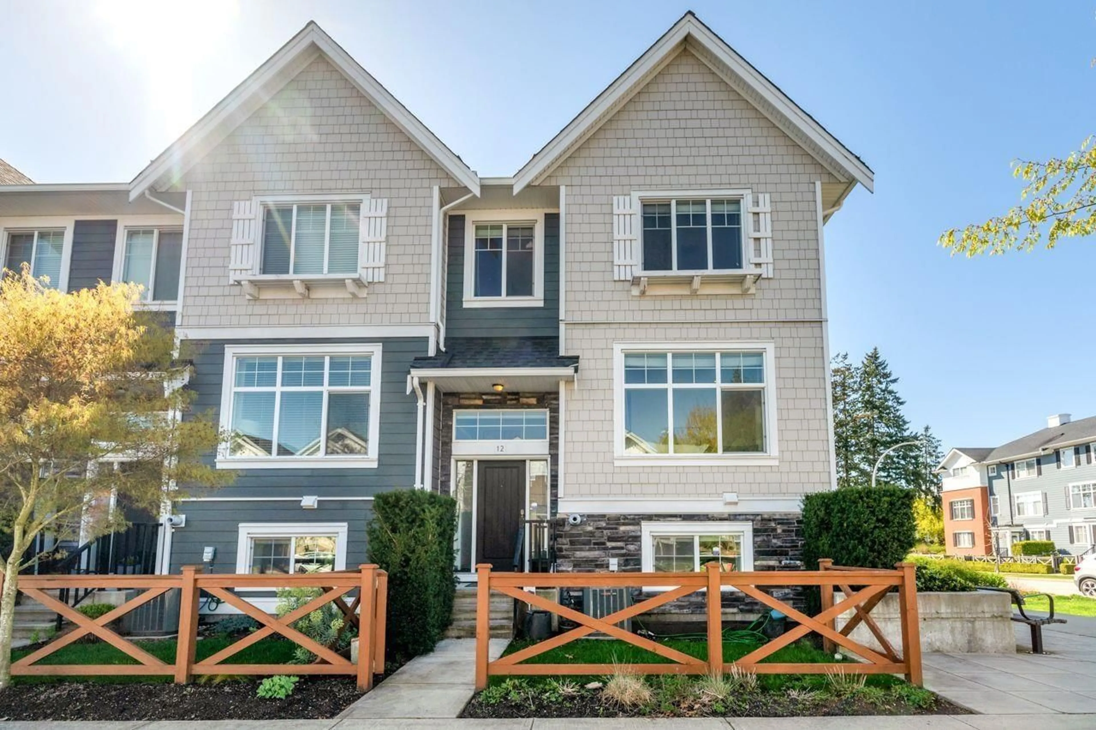 Home with vinyl exterior material, street for 12 - 2239 164A STREET, Surrey British Columbia V3Z0V1