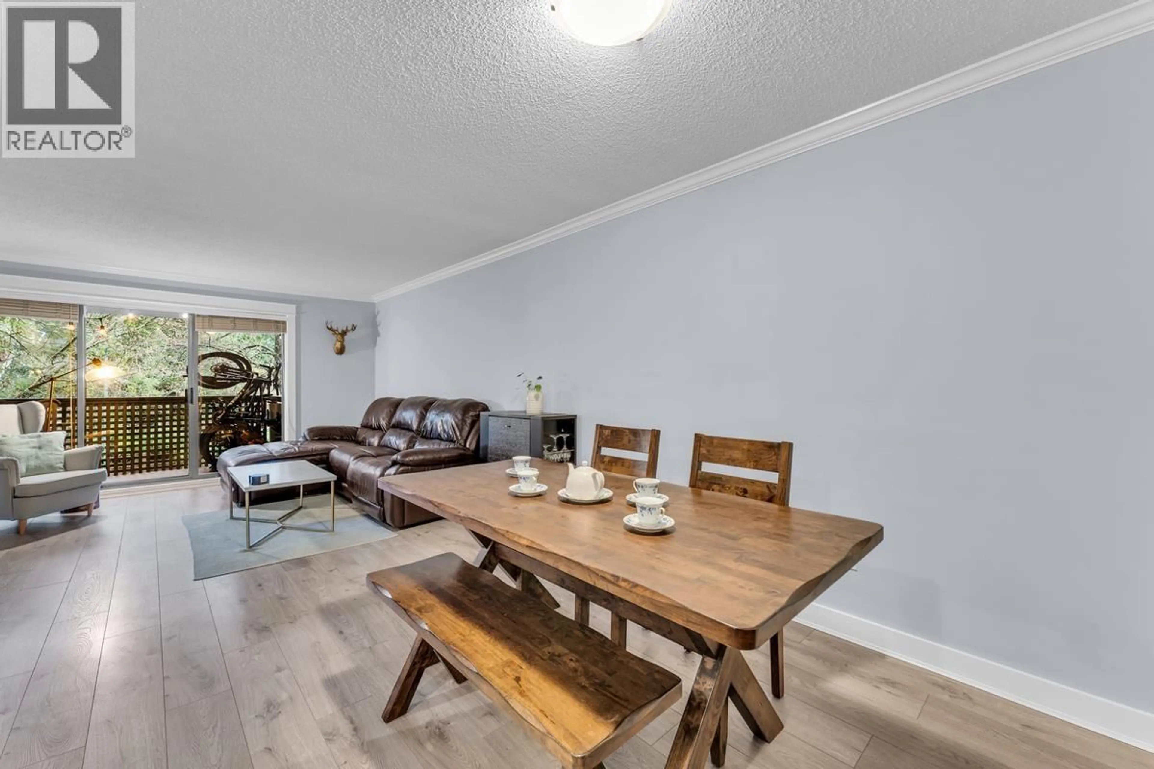 Dining room, wood/laminate floor for 307 - 1210 PACIFIC STREET, Coquitlam British Columbia V3B6K3