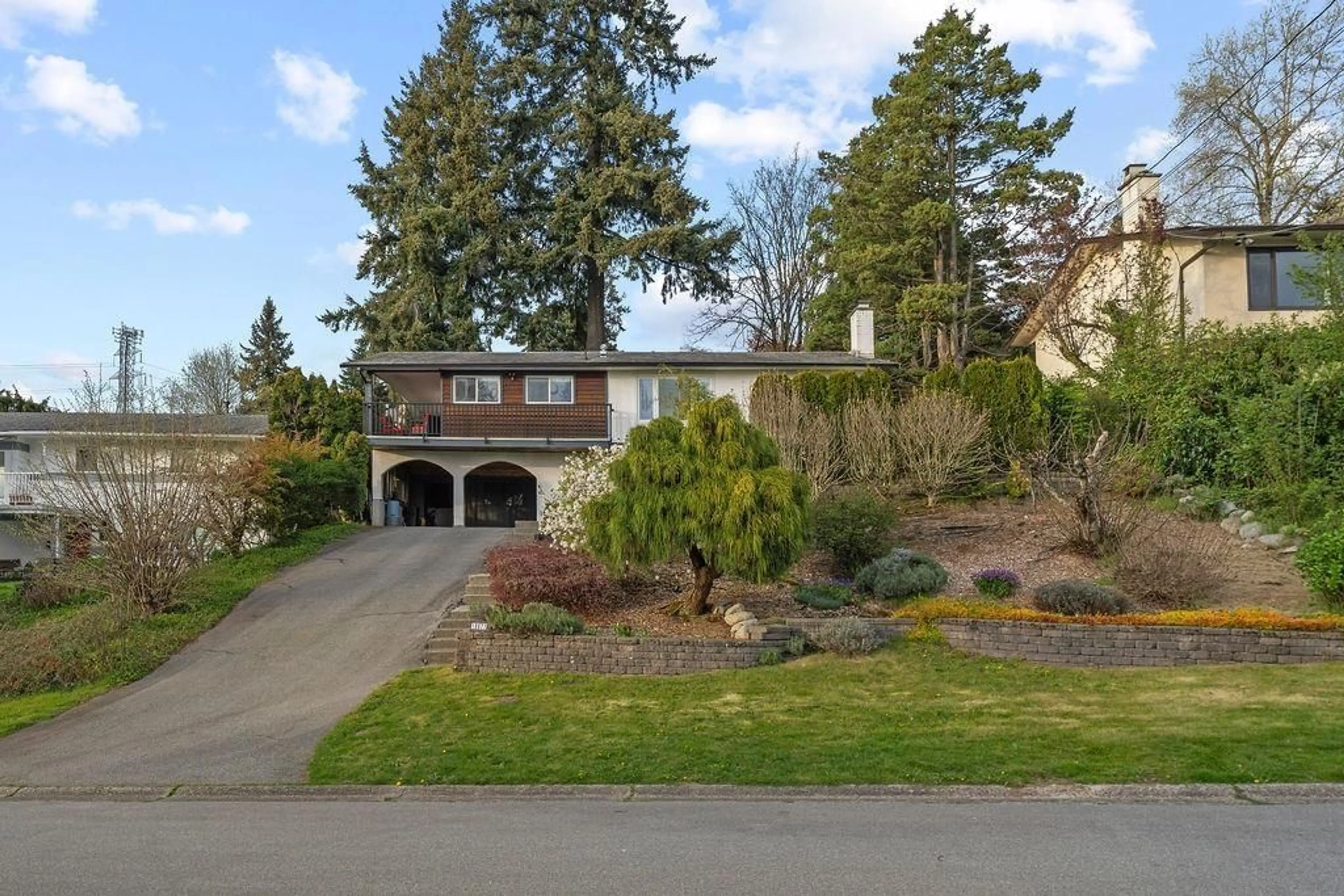 A pic from outside/outdoor area/front of a property/back of a property/a pic from drone, street for 10671 WESTSIDE DRIVE, Delta British Columbia V4C1R5