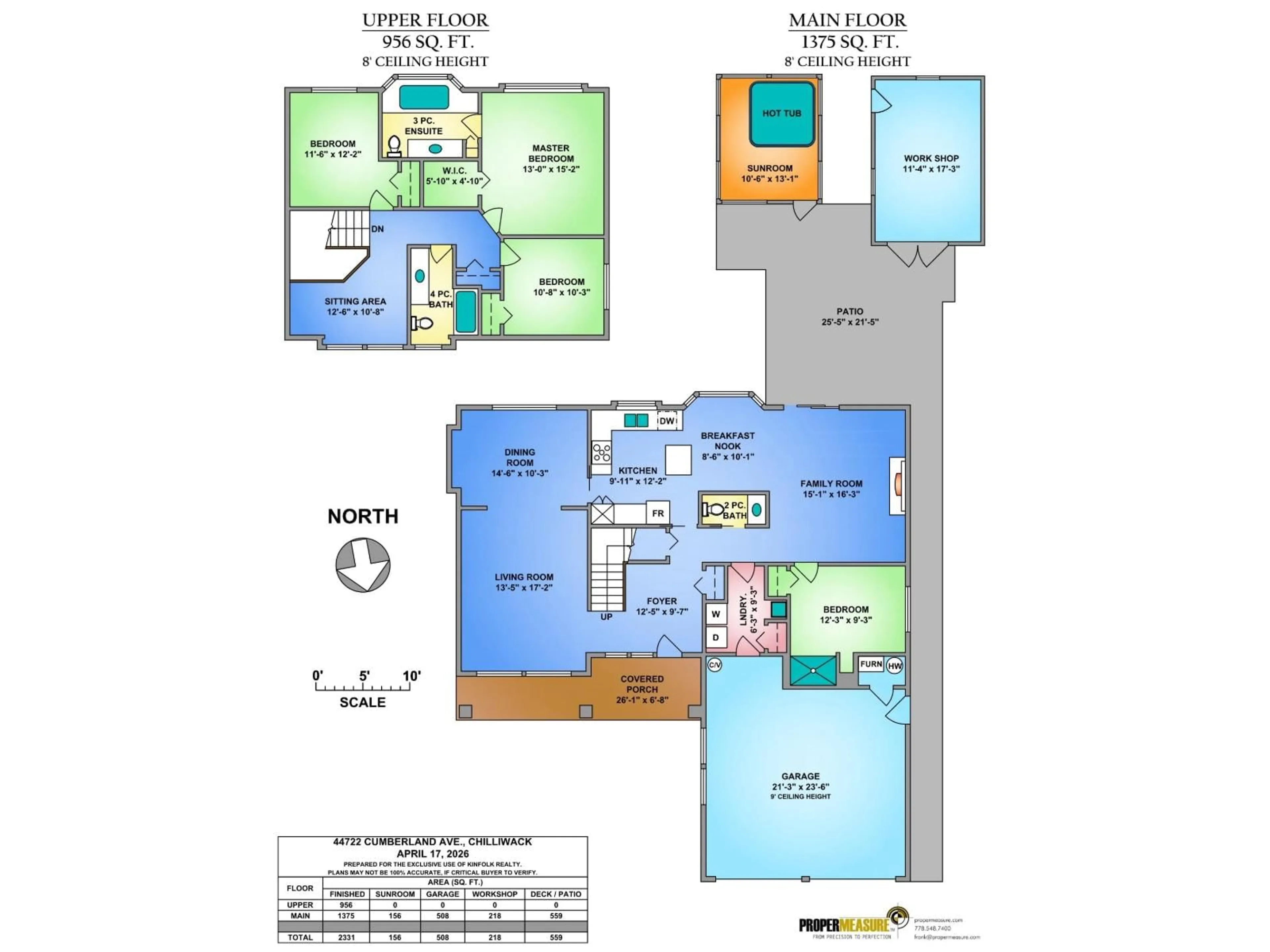 Floor plan for 44722 CUMBERLAND AVENUE, Chilliwack British Columbia V2R3B6