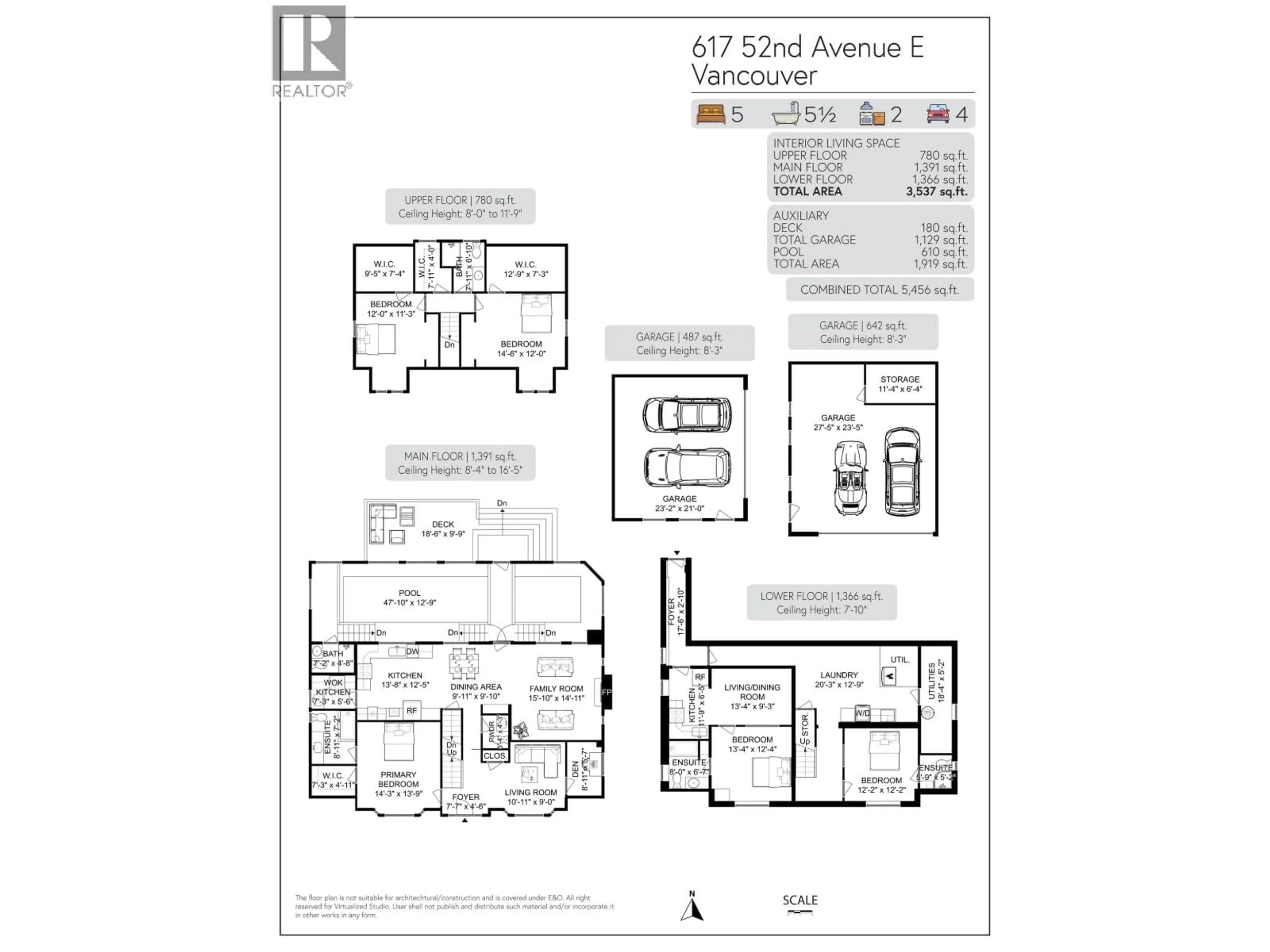 Floor plan for 617 52ND AVENUE, Vancouver British Columbia V5X1G8