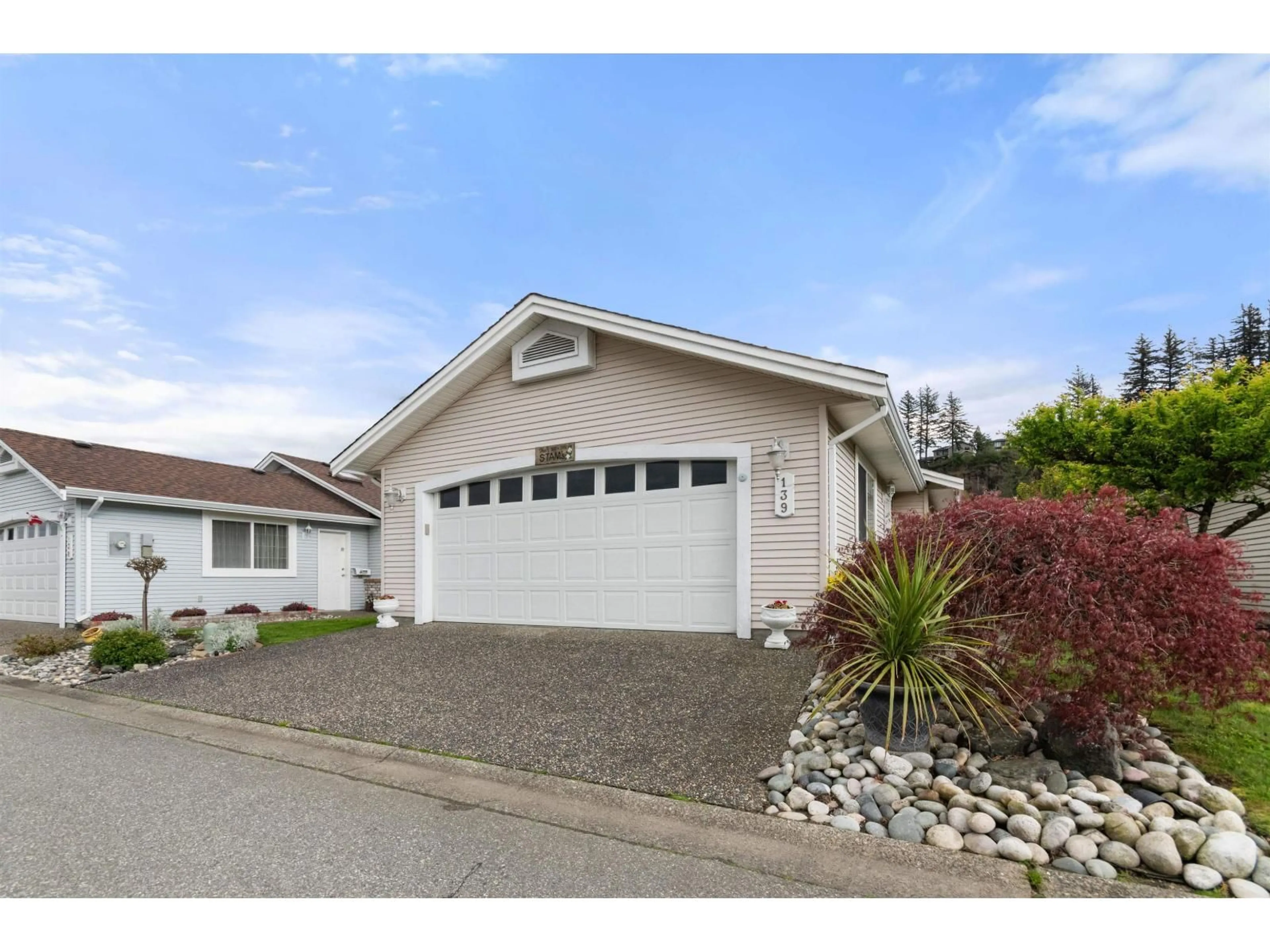 Home with vinyl exterior material, street for 139 - 6001 PROMONTORY ROAD, Chilliwack British Columbia V2R3E3