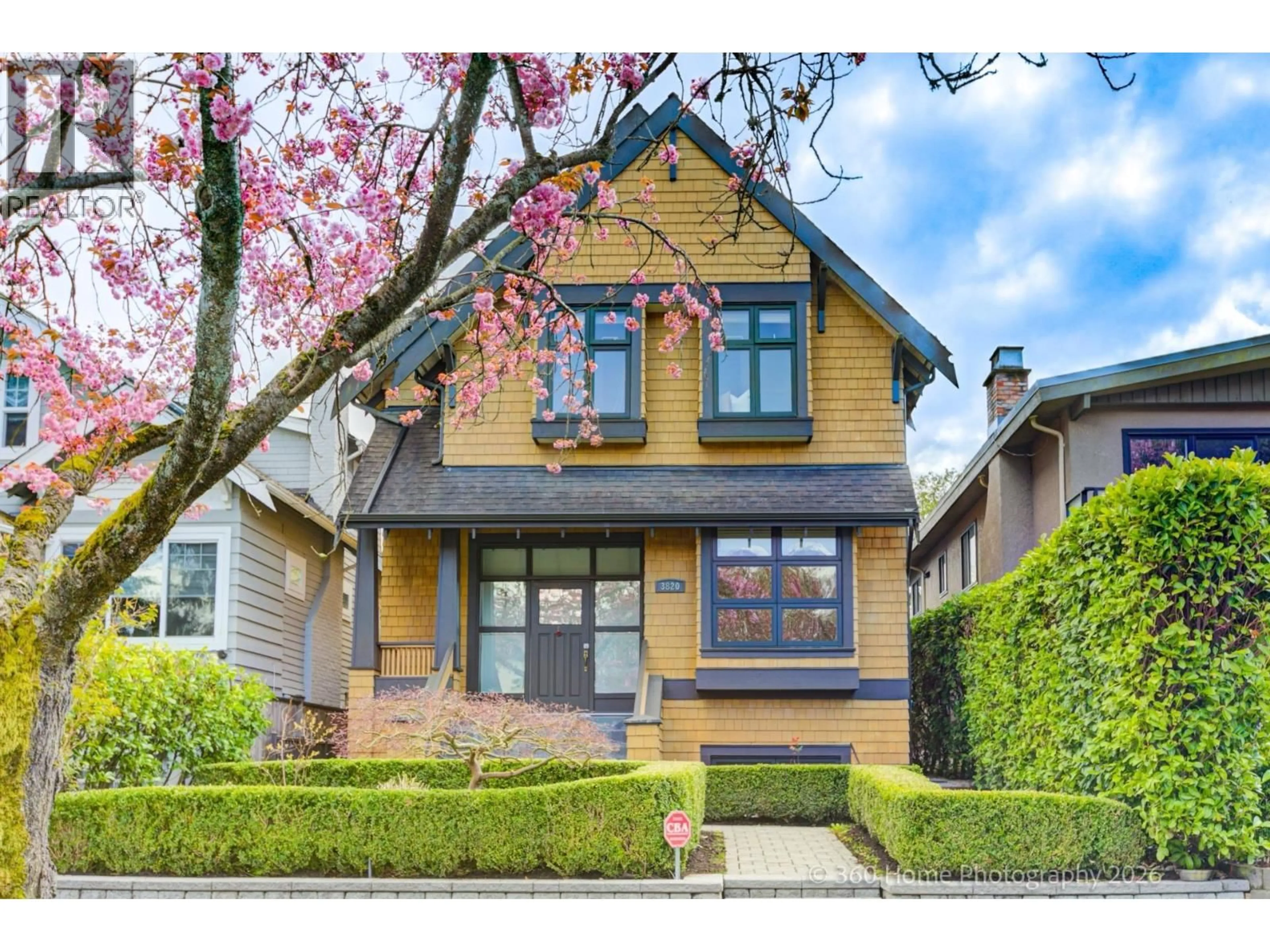 Home with brick exterior material, street for 3820 21ST AVENUE, Vancouver British Columbia V6S1H4