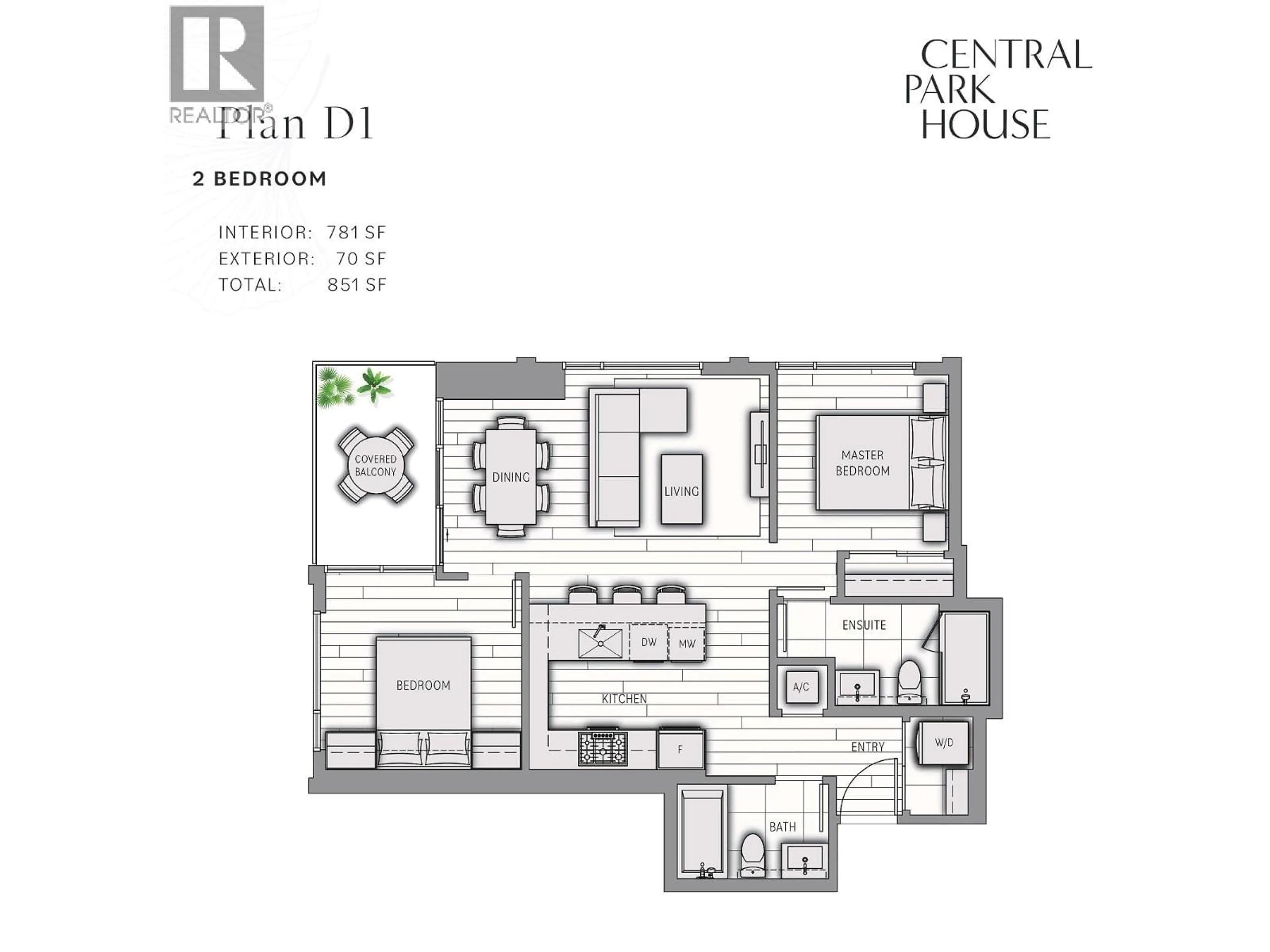 Floor plan for 2502 - 5987 WILSON AVENUE, Burnaby British Columbia V5H0L7
