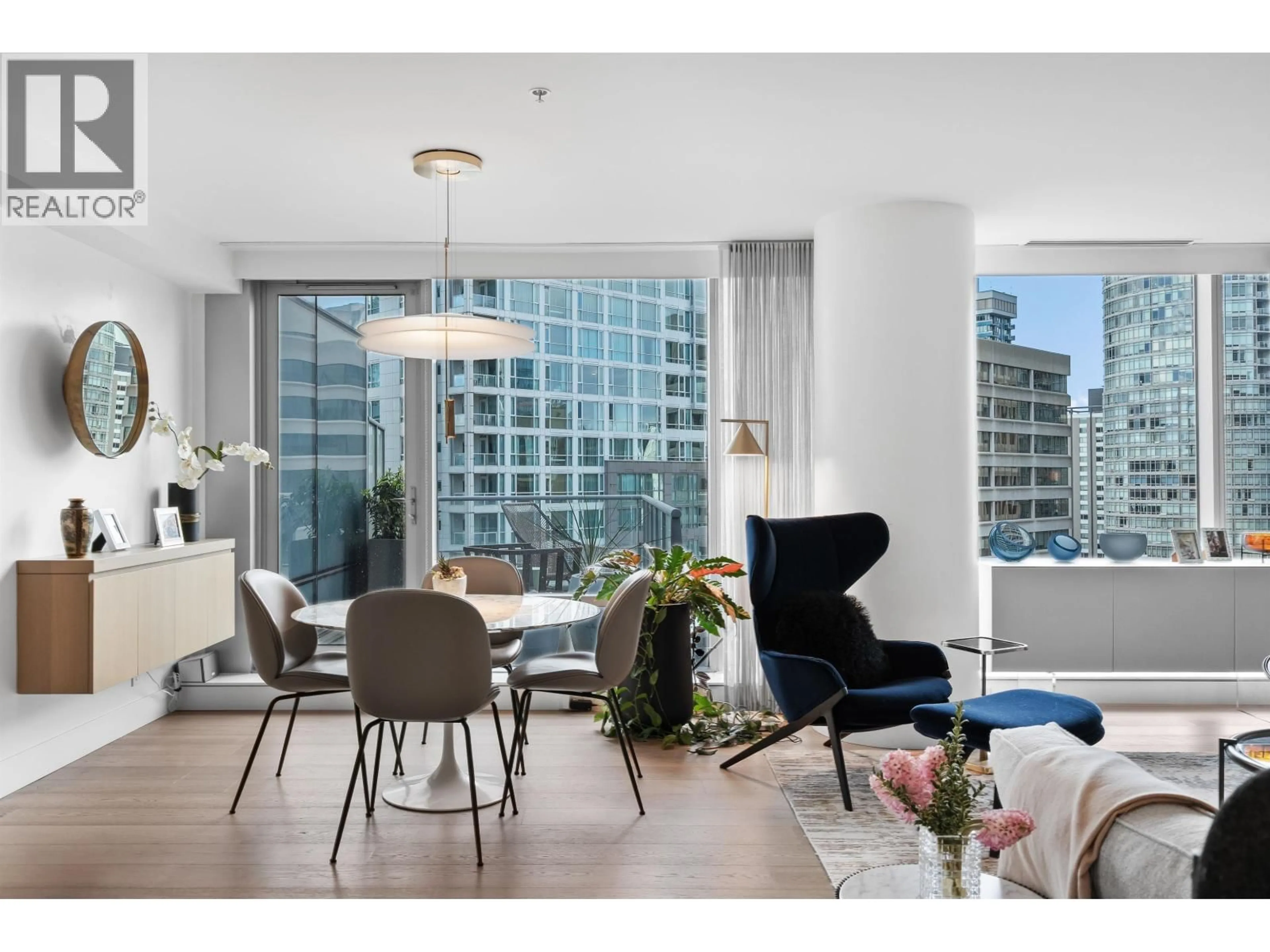 Living room with furniture, unknown for 1701 - 1111 ALBERNI STREET, Vancouver British Columbia V6E4V2