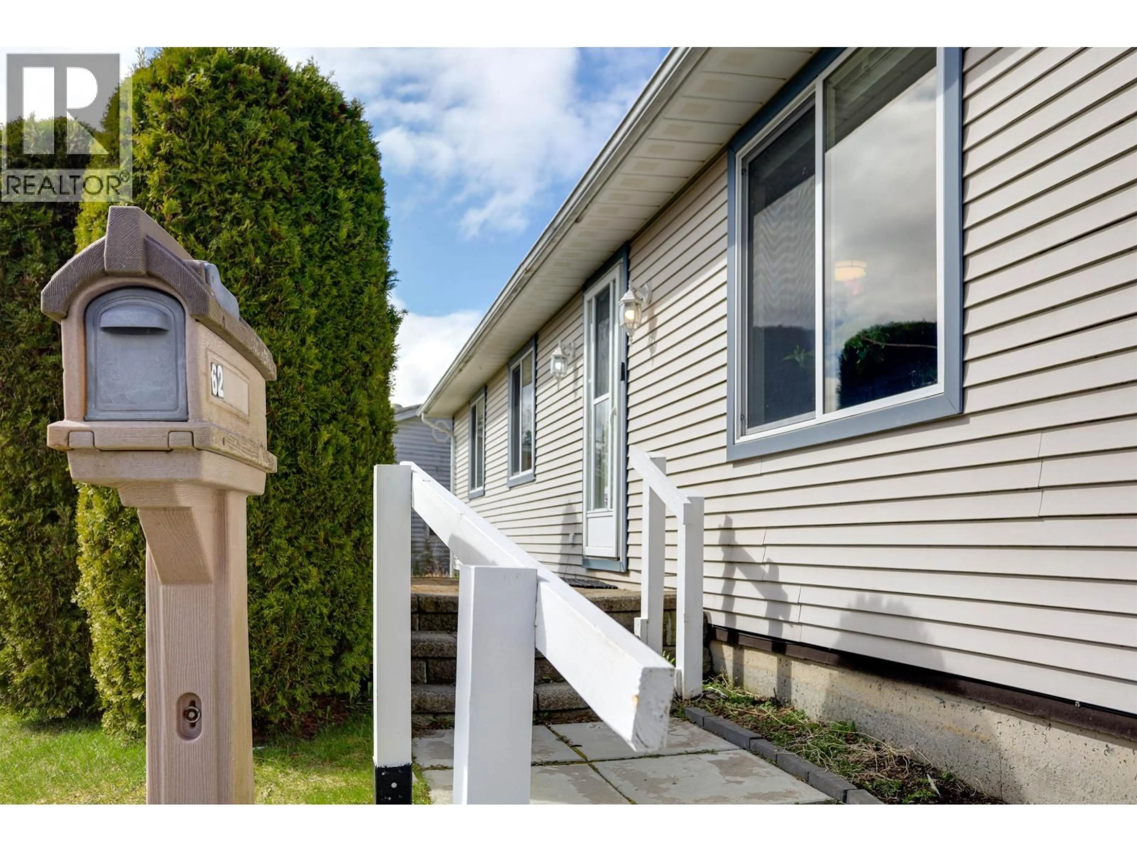 Home with vinyl exterior material, street for 62 CLIFFORD STREET, Kitimat British Columbia V8C1B4