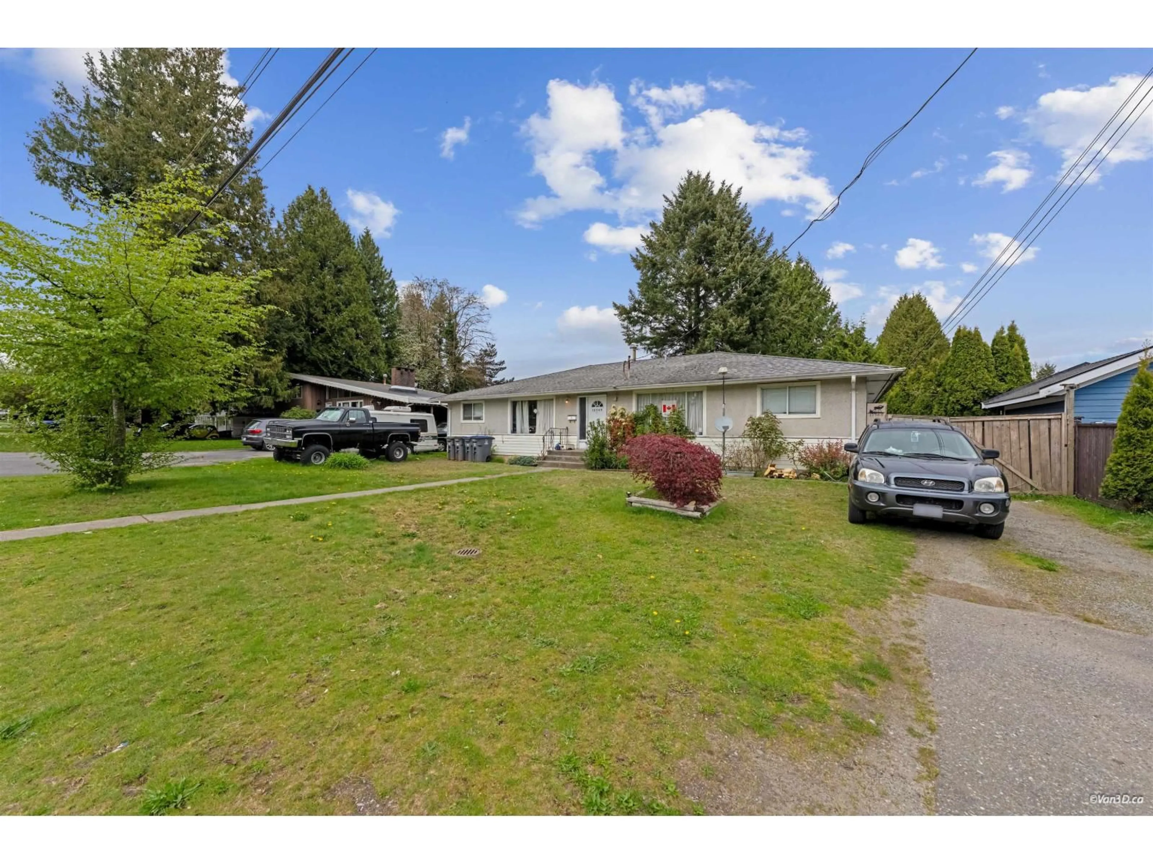 A pic from outside/outdoor area/front of a property/back of a property/a pic from drone, street for A&B - 12569 99 AVENUE, Surrey British Columbia V3V2P4