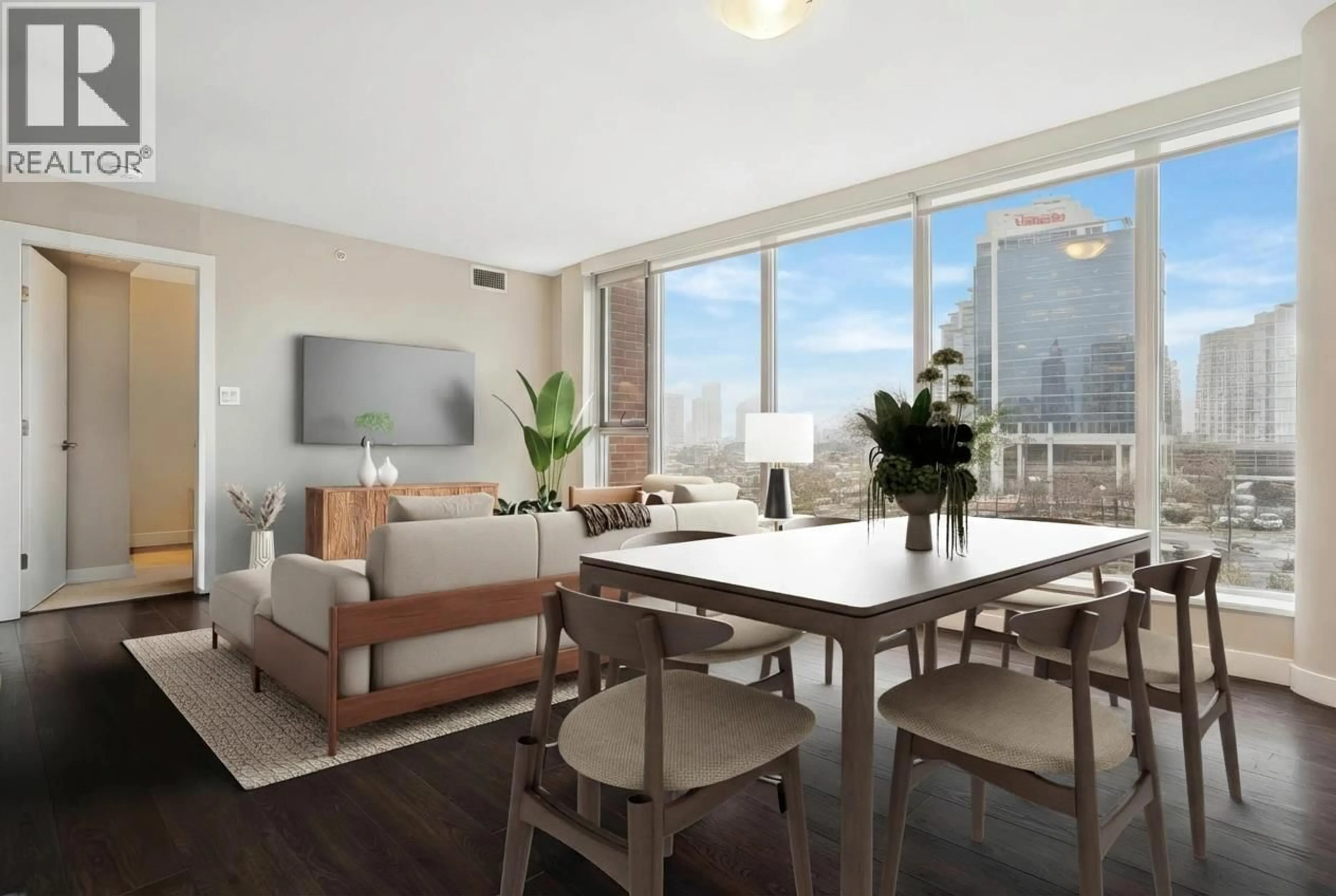 Living room with furniture, unknown for 613 - 1618 QUEBEC STREET, Vancouver British Columbia V6A0C5