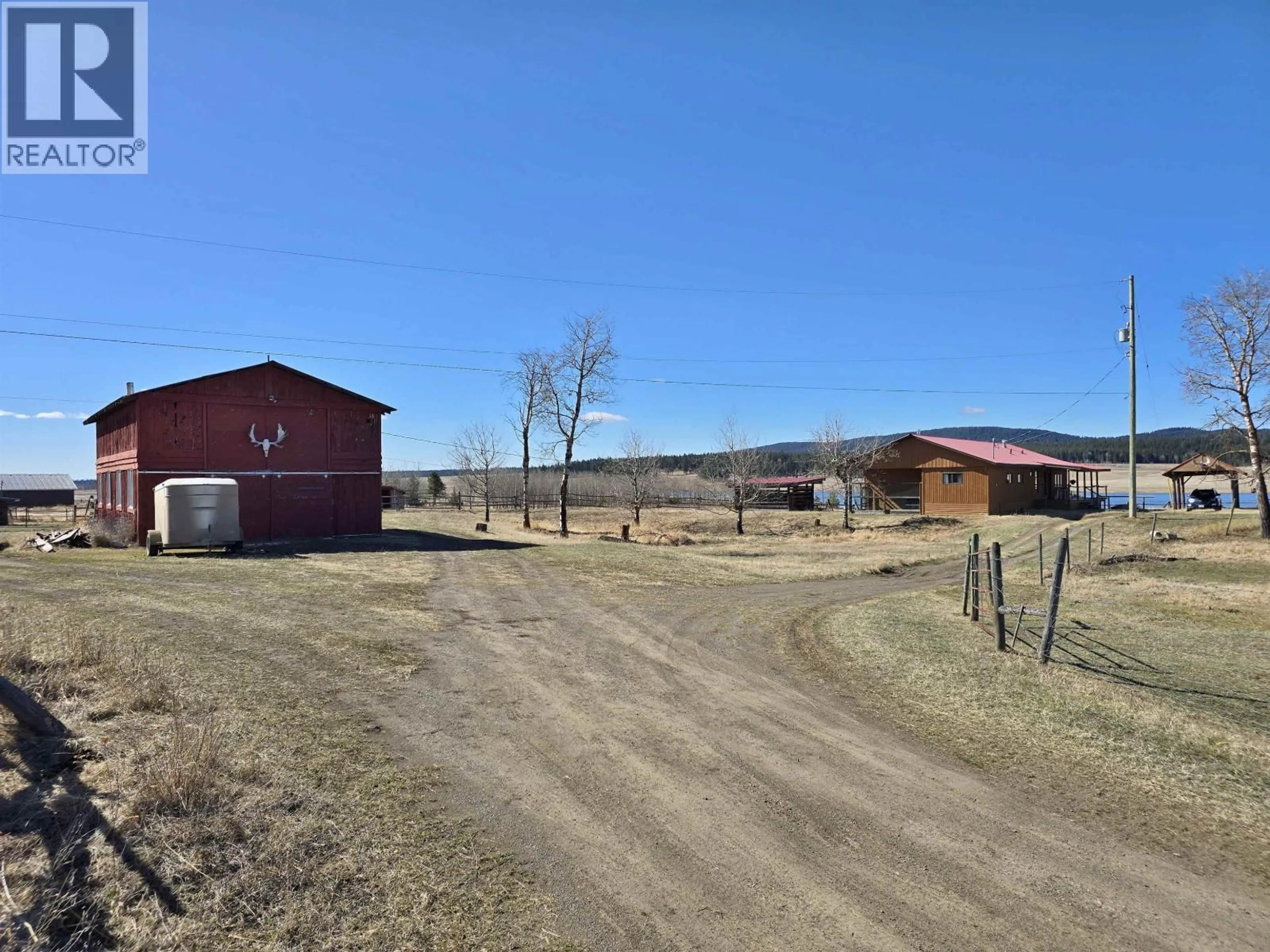 A pic from outside/outdoor area/front of a property/back of a property/a pic from drone, mountain view for 1616 MALLARD DRIVE, Williams Lake British Columbia V2G4X4