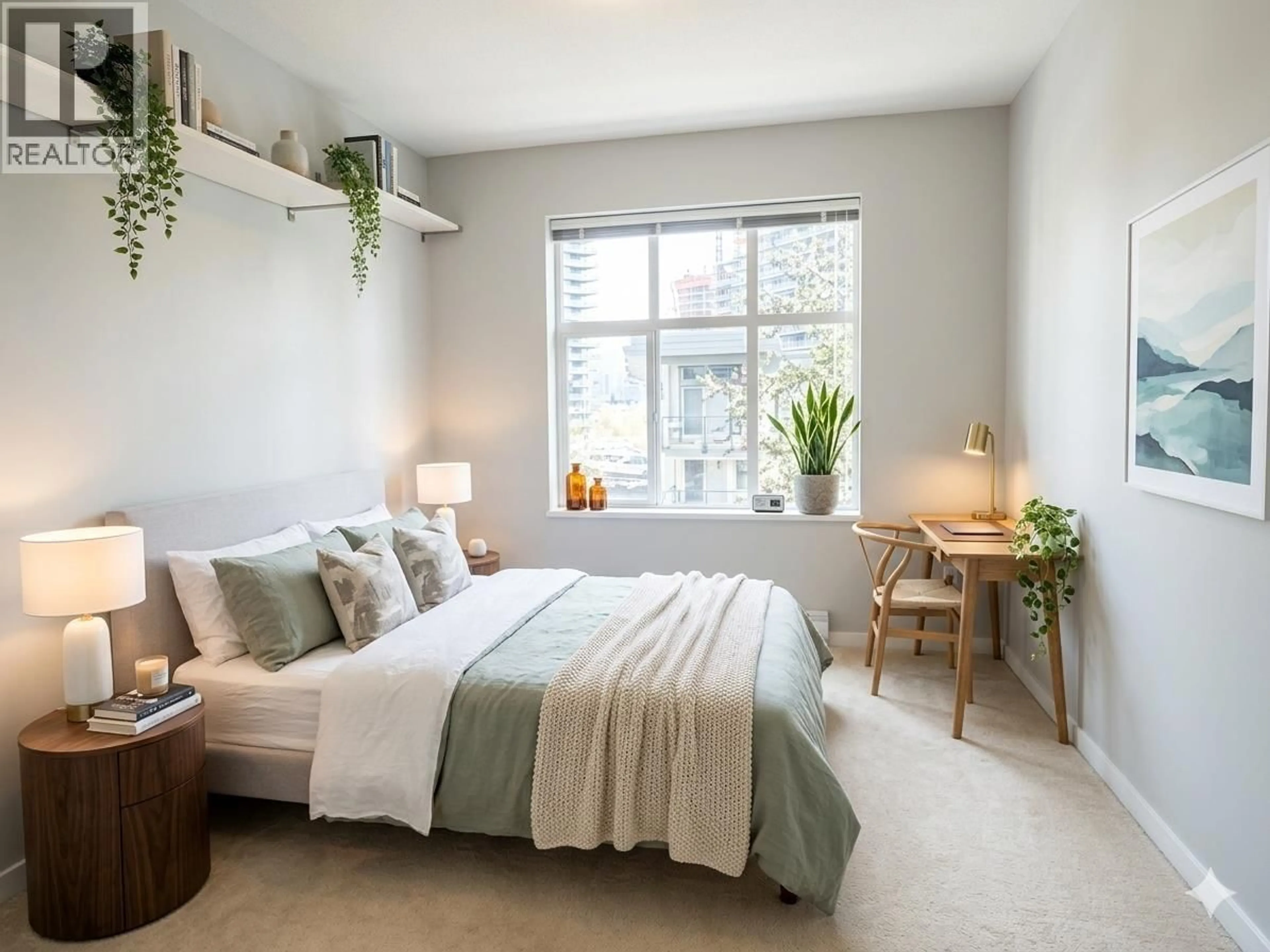 Bedroom with bed, unknown for 313 - 4833 BRENTWOOD DRIVE, Burnaby British Columbia V5C0C3