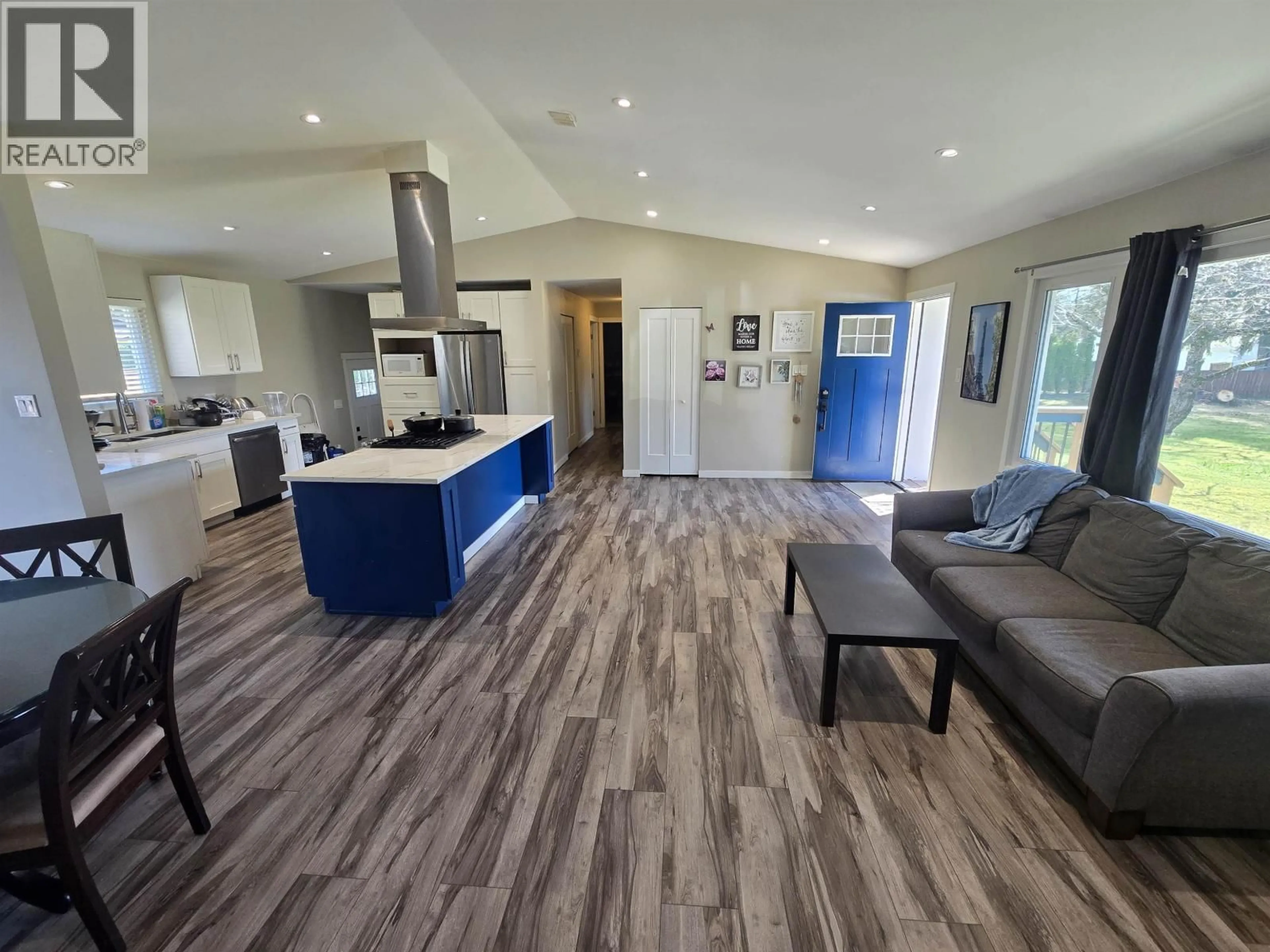 Open concept kitchen, wood/laminate floor for 4930 WALSH AVENUE, Terrace British Columbia V8G1Z2