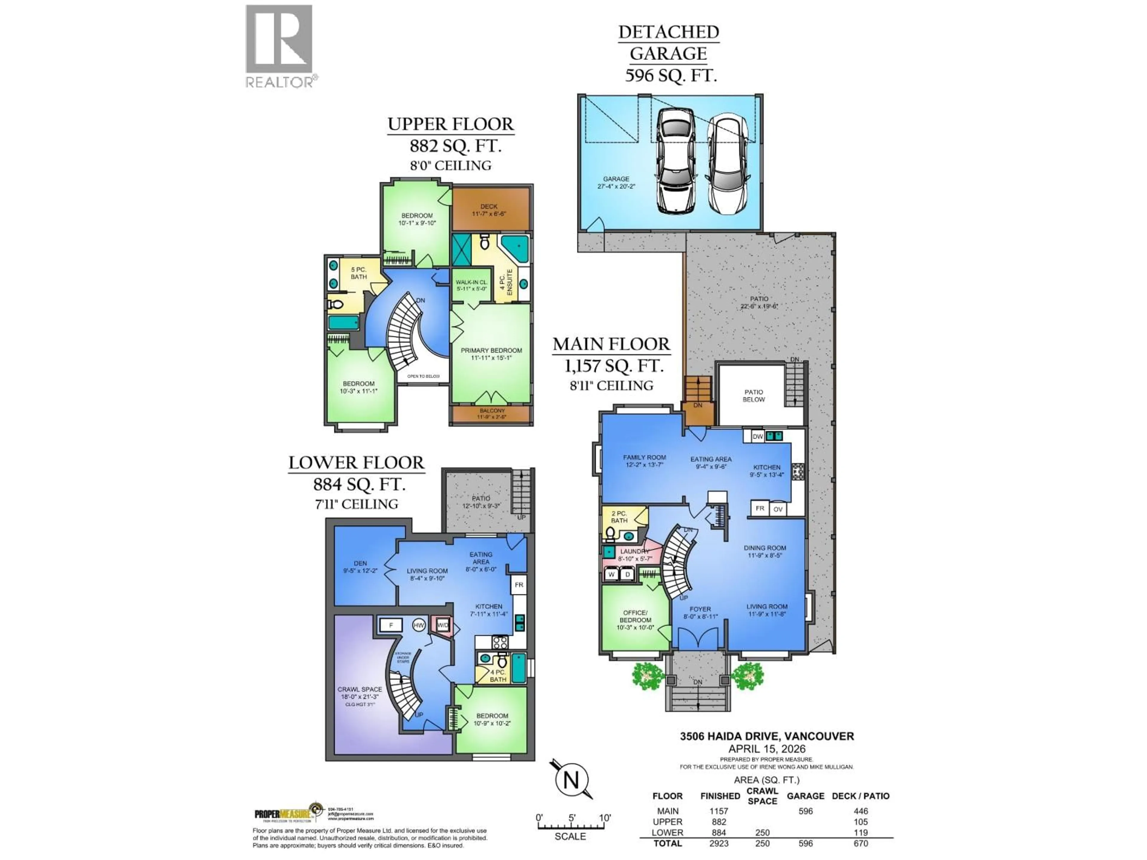 Floor plan for 3506 HAIDA DRIVE, Vancouver British Columbia V5M3Z4