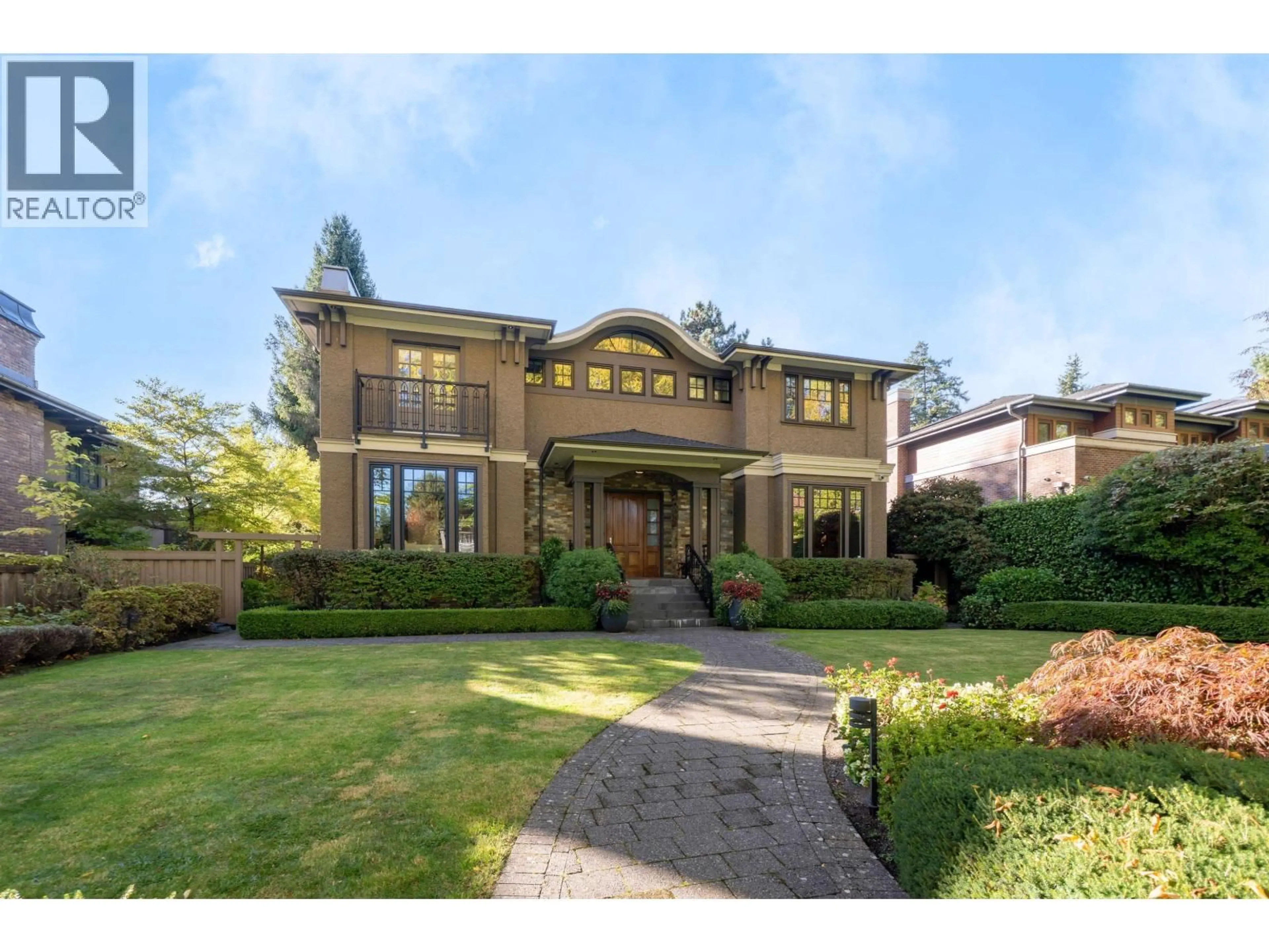 Home with brick exterior material, street for 5961 CHURCHILL STREET, Vancouver British Columbia V6M3H4