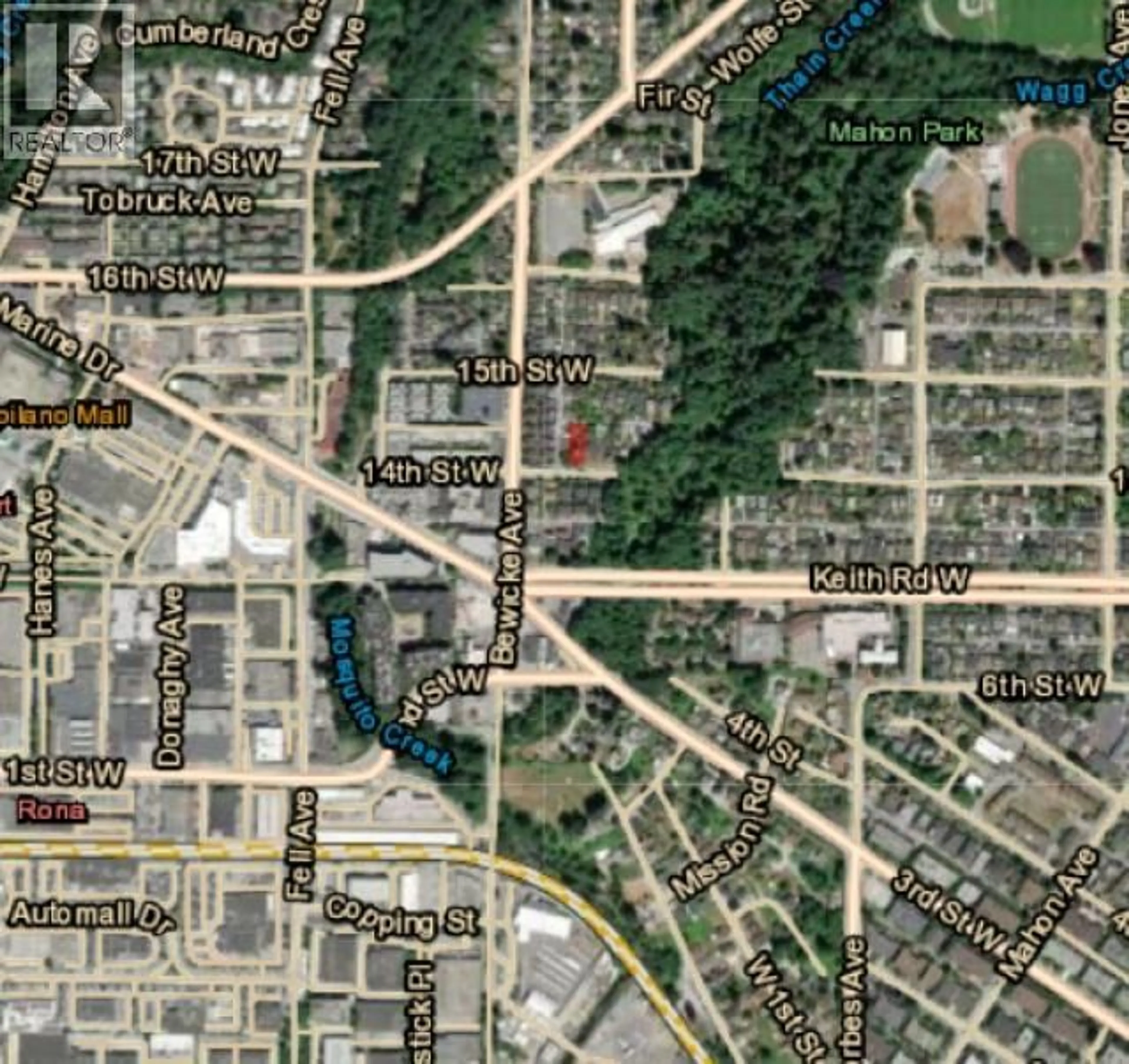 Picture of a map for 652 14TH STREET, North Vancouver British Columbia V7M1R2