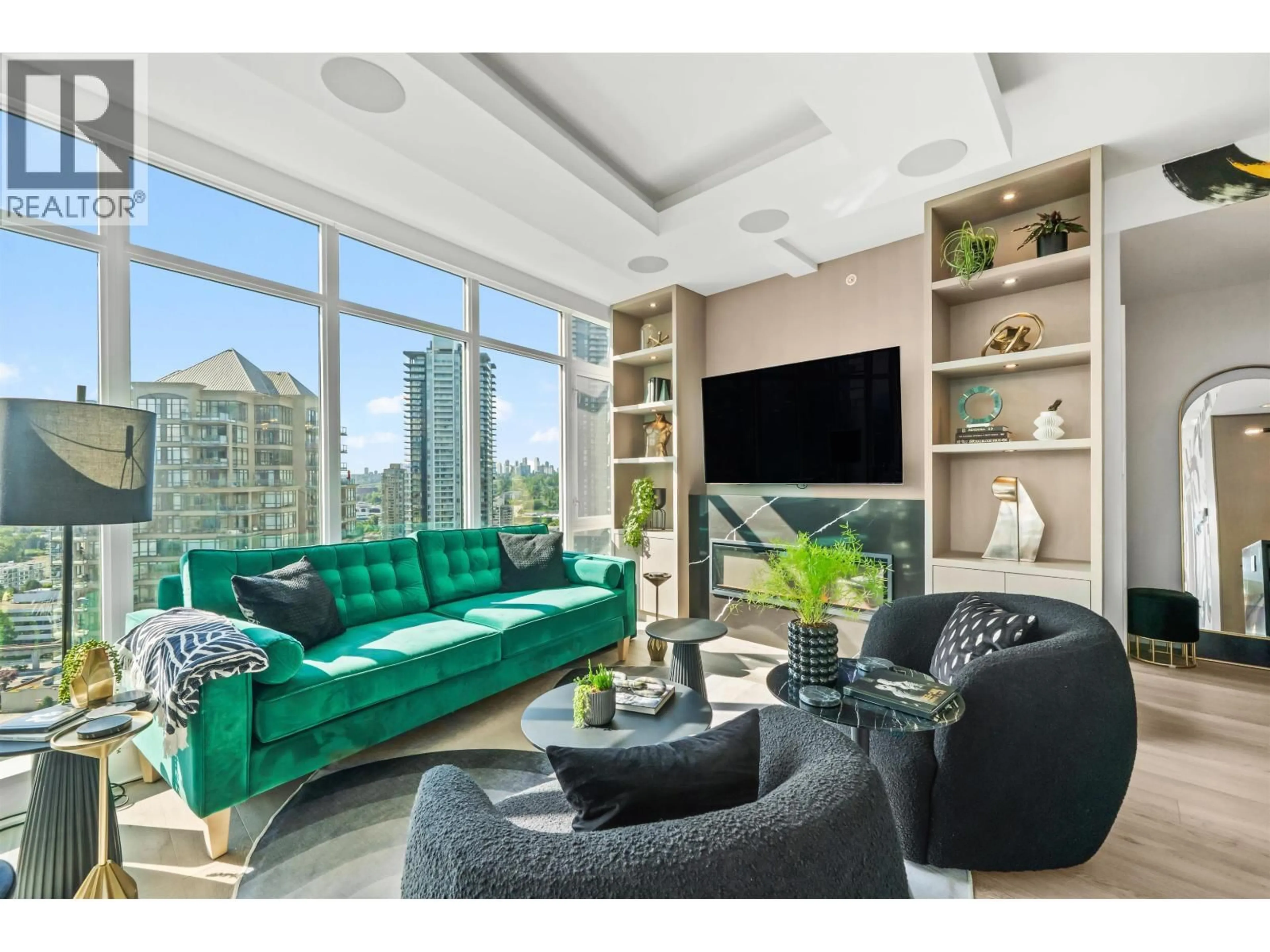 Living room with furniture, unknown for 2110 - 1788 GILMORE AVENUE, Burnaby British Columbia V5C0L5