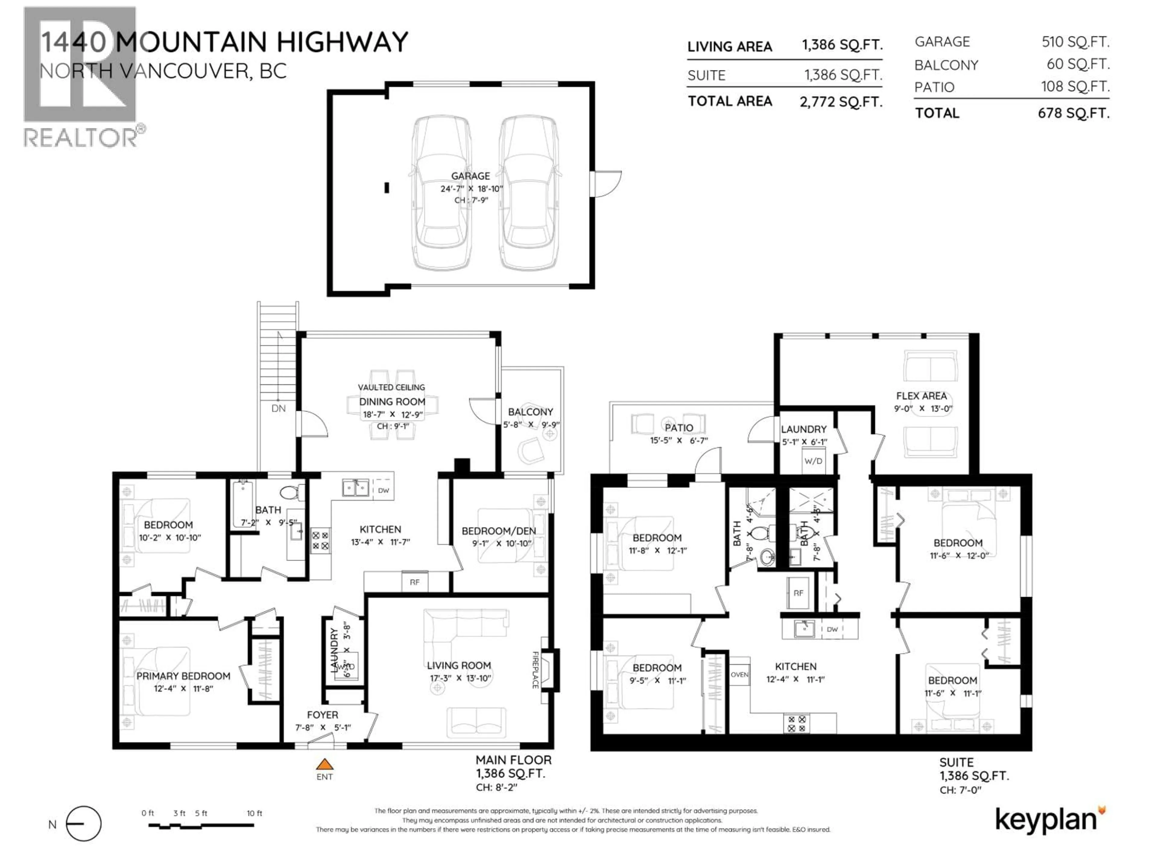 Floor plan for 1440 MOUNTAIN HIGHWAY, North Vancouver British Columbia V7J2M3