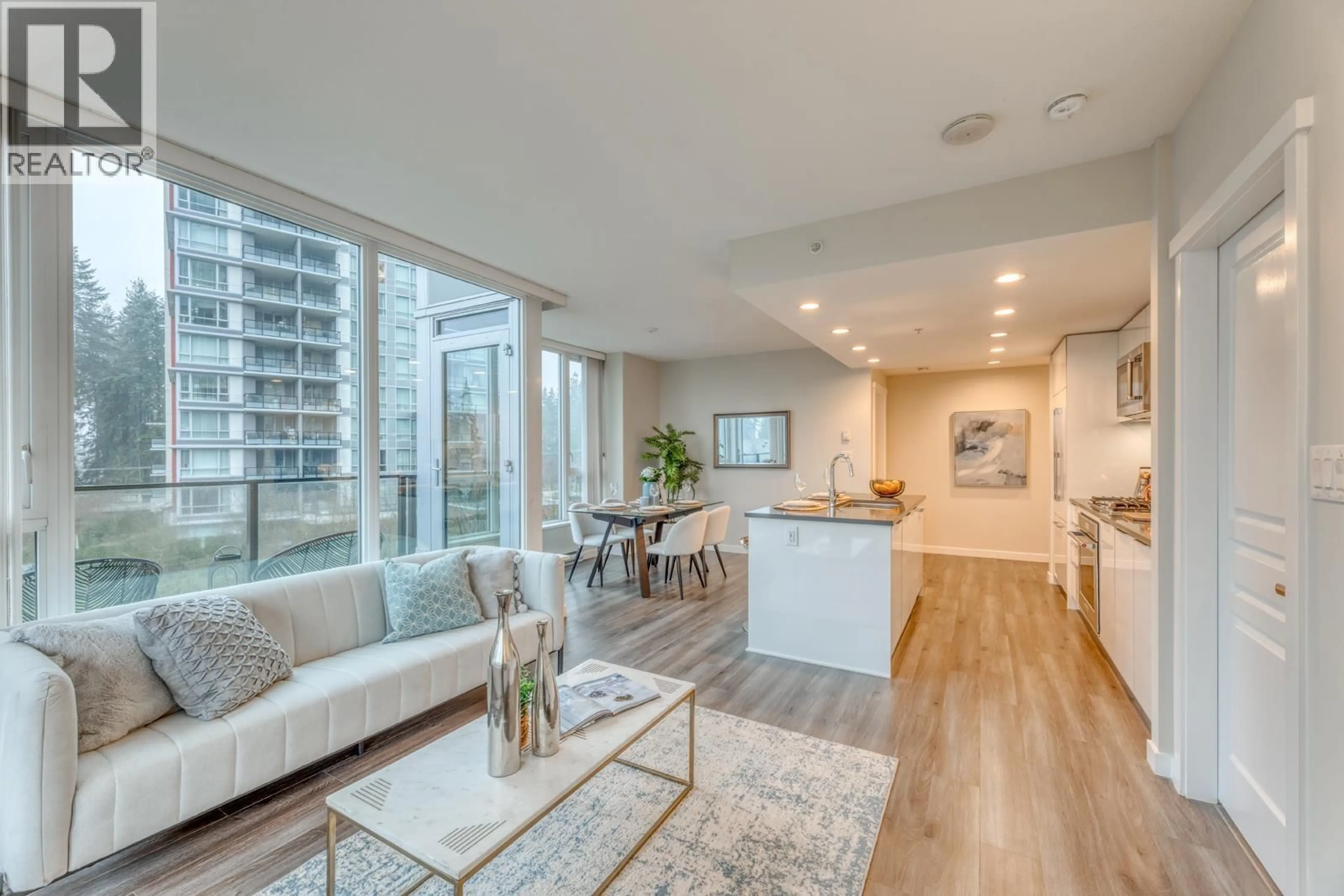 Living room with furniture, unknown for 403 - 3100 WINDSOR GATE, Coquitlam British Columbia V3B0P3