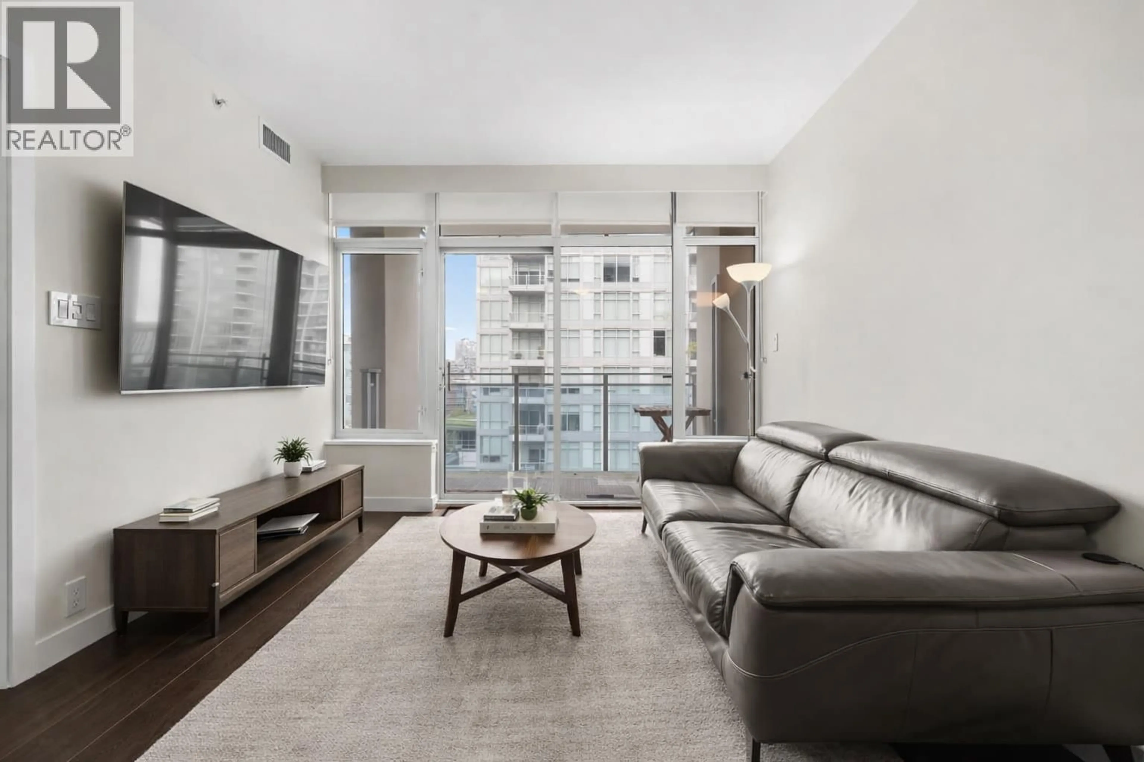 Living room with furniture, unknown for 1107 - 111 1ST AVENUE, Vancouver British Columbia V6A0E9