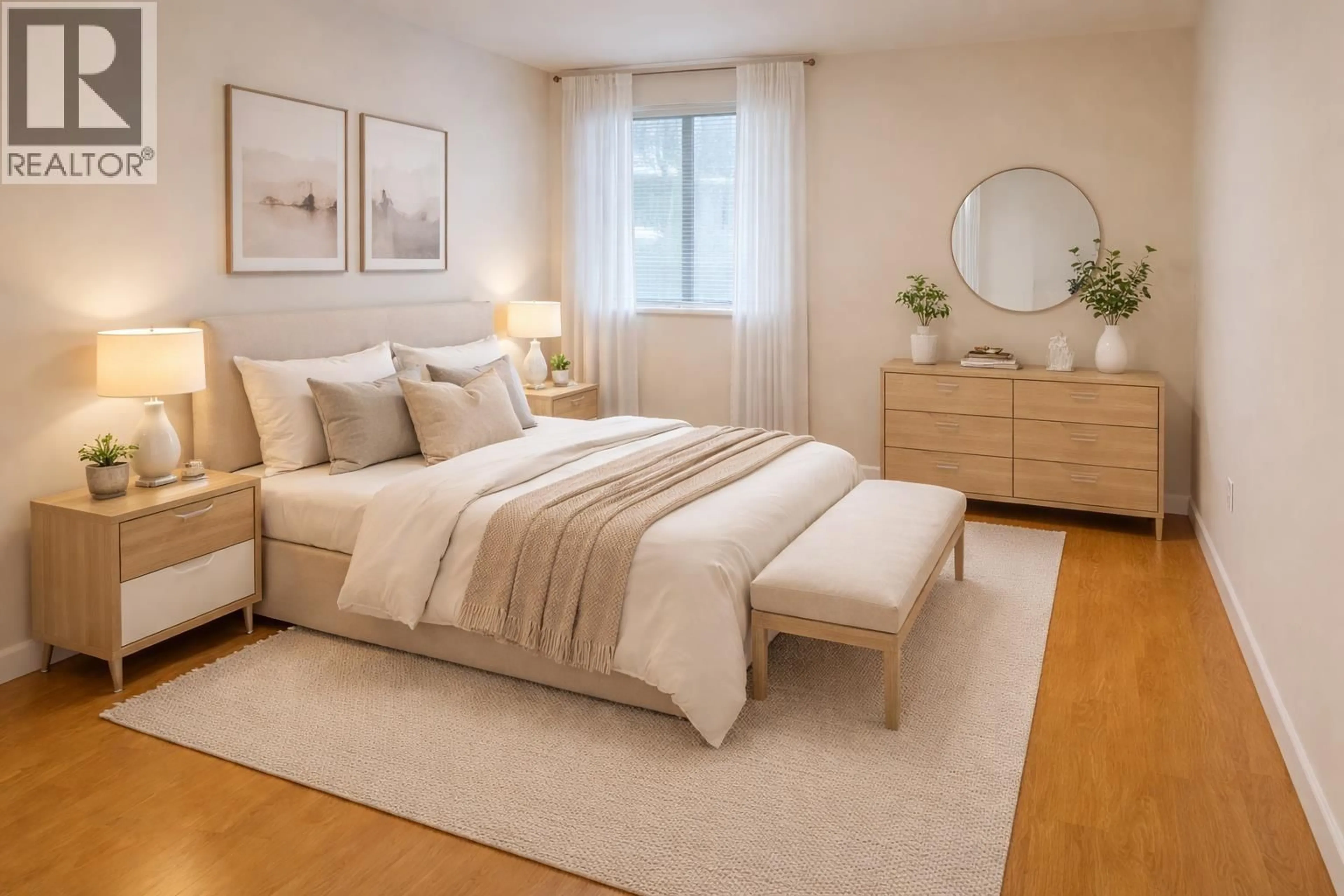 Bedroom with bed, unknown for 105 - 8460 ACKROYD ROAD, Richmond British Columbia V6X3E9