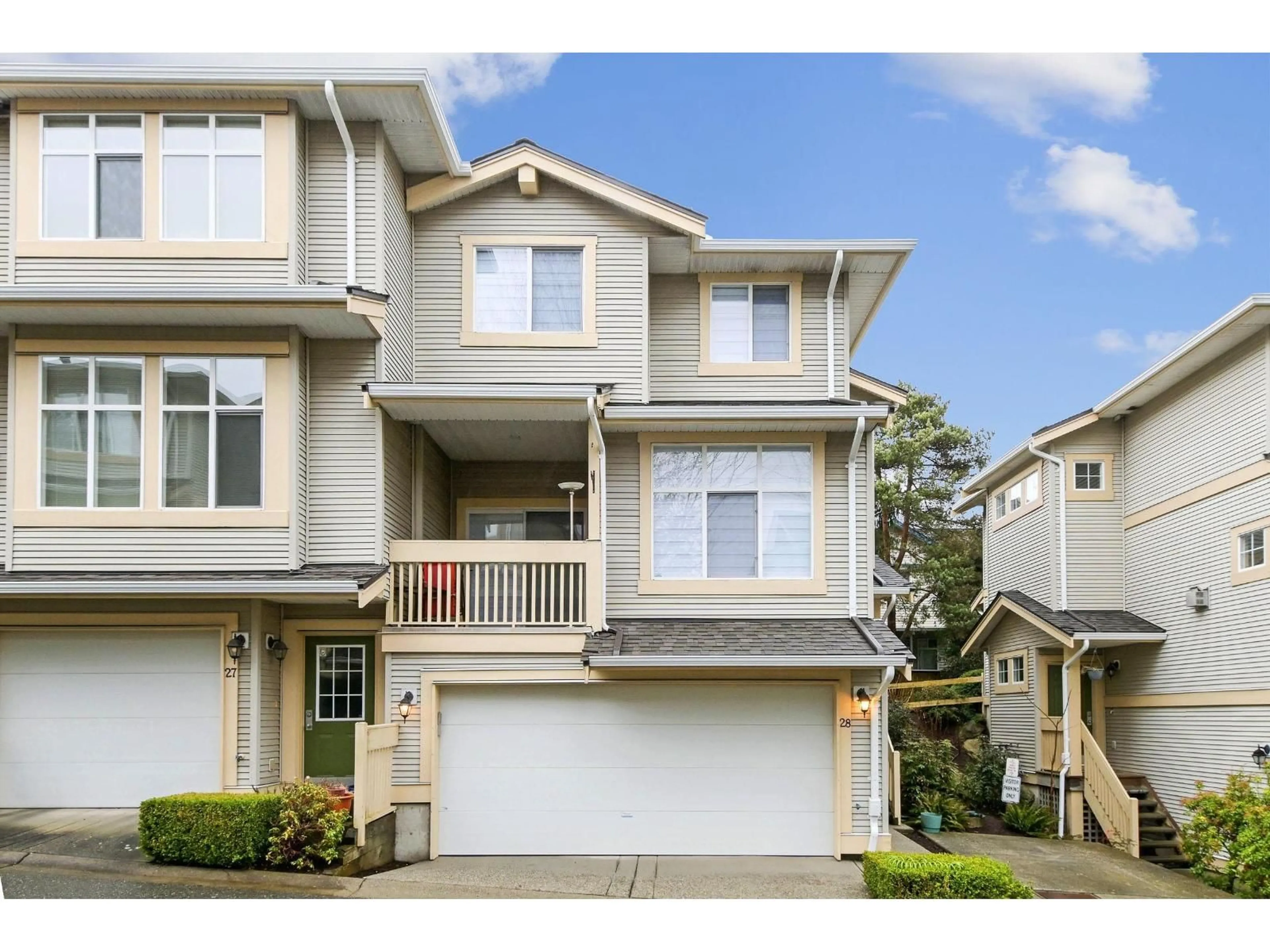 Home with vinyl exterior material, street for 28 - 14959 58 AVENUE, Surrey British Columbia V3S9Y9