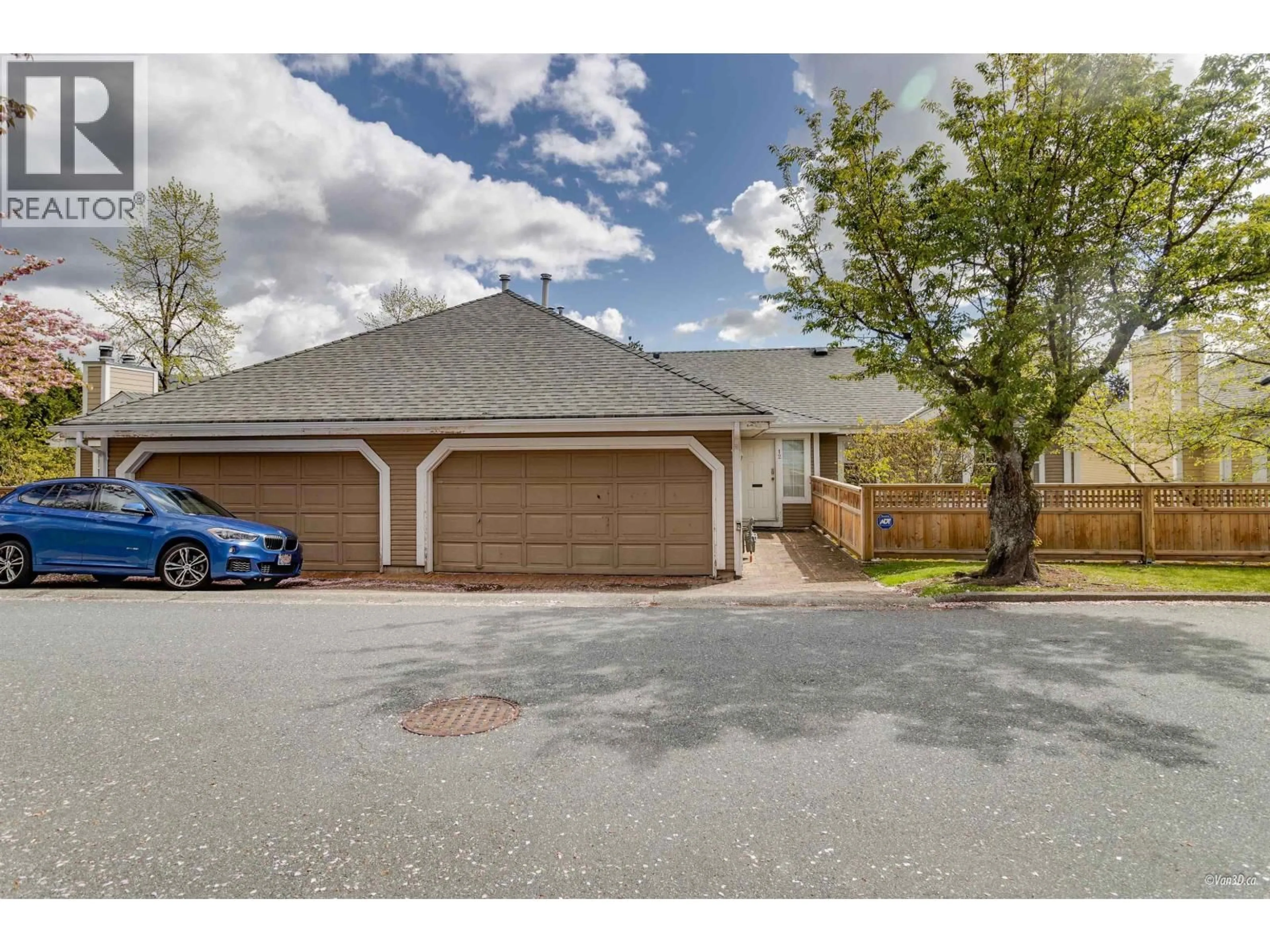 A pic from outside/outdoor area/front of a property/back of a property/a pic from drone, street for 12 - 1140 FALCON DRIVE, Coquitlam British Columbia V3E2J6