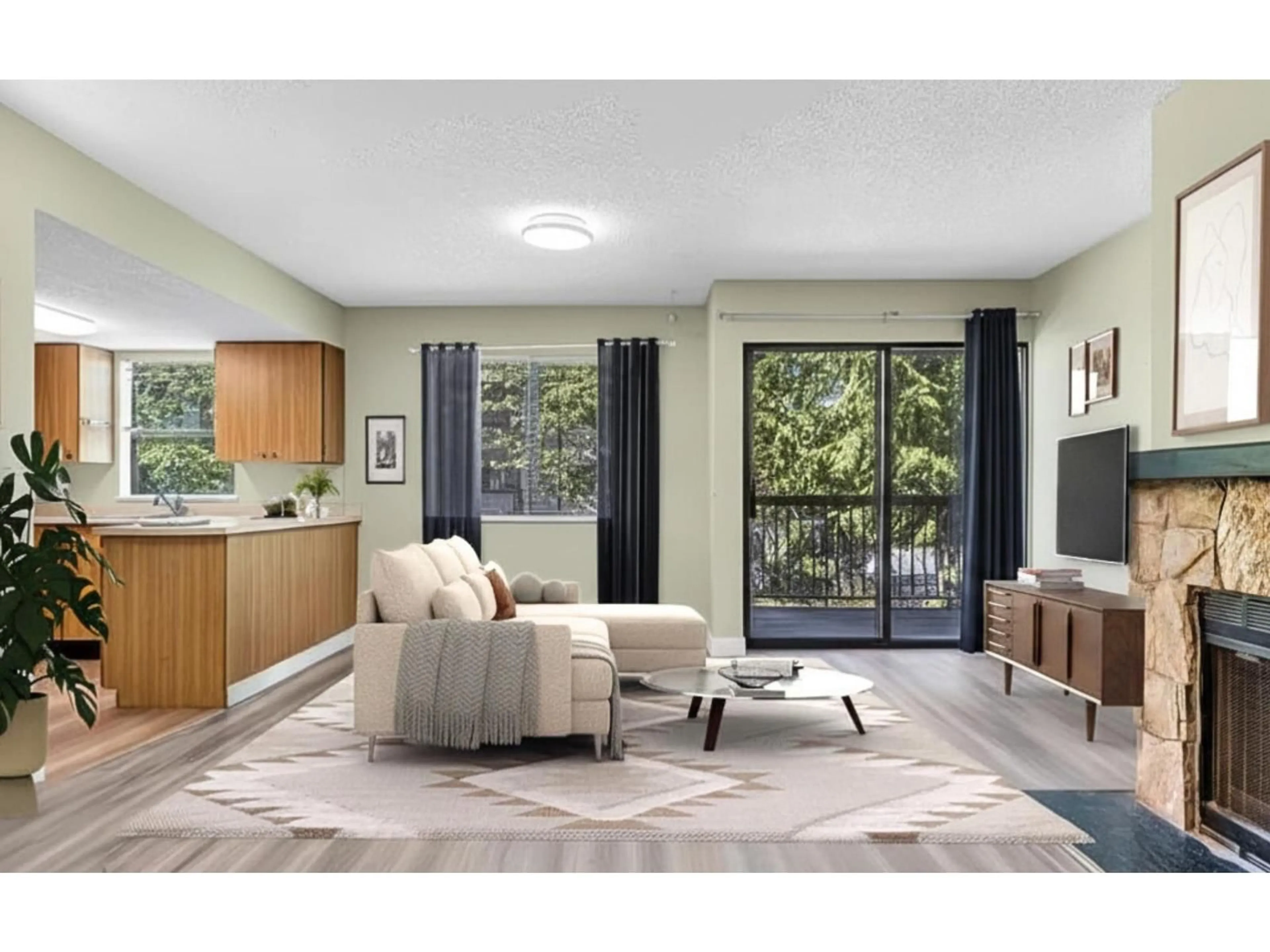 Living room with furniture, unknown for 201 - 13316 71B AVENUE, Surrey British Columbia V3W7Z4