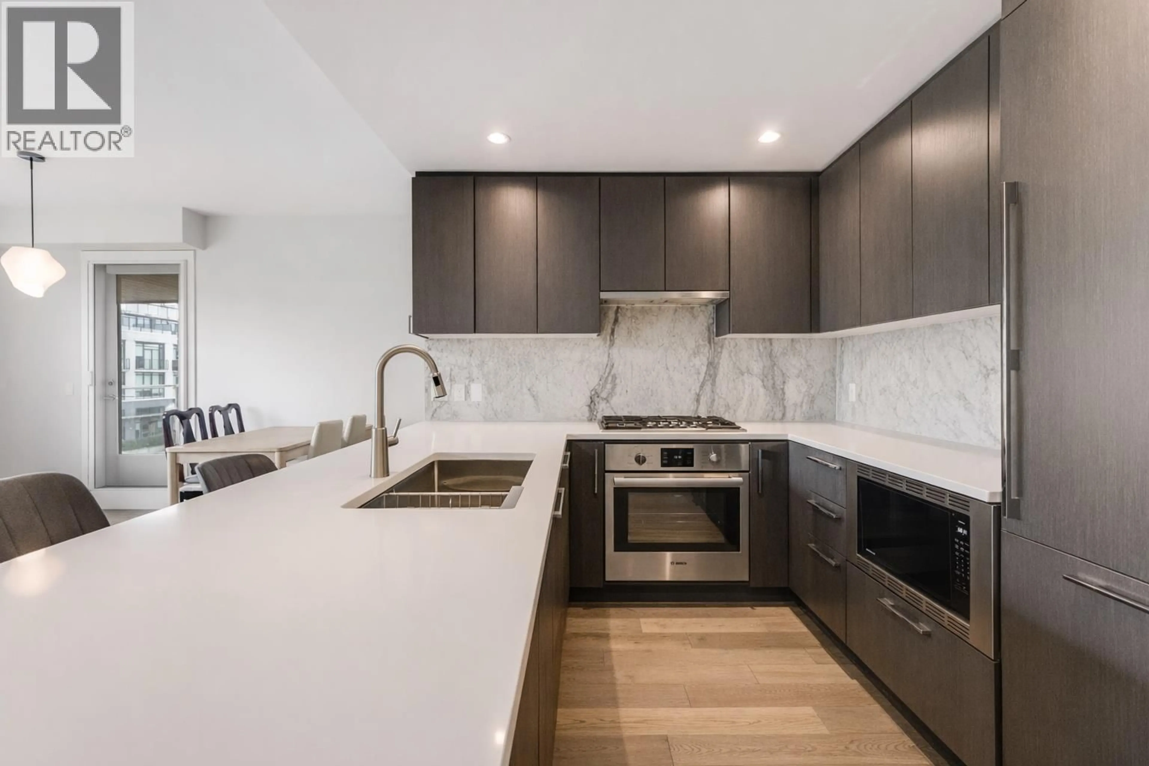 Contemporary kitchen, ceramic/tile floor for 308 - 4080 YUKON STREET, Vancouver British Columbia V5Y0L4