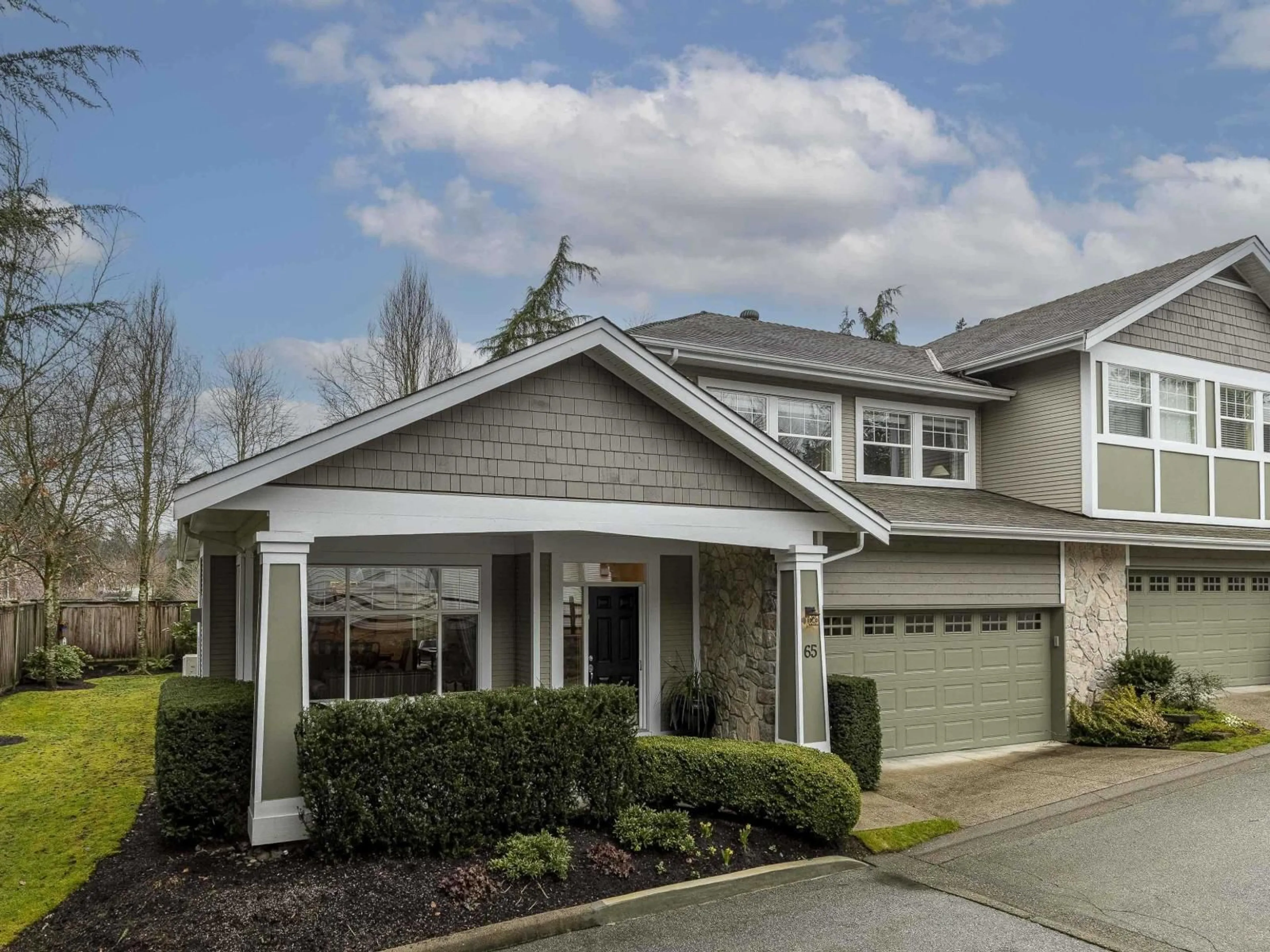 Home with vinyl exterior material, street for 65 - 3500 144 STREET, Surrey British Columbia V4P3J6